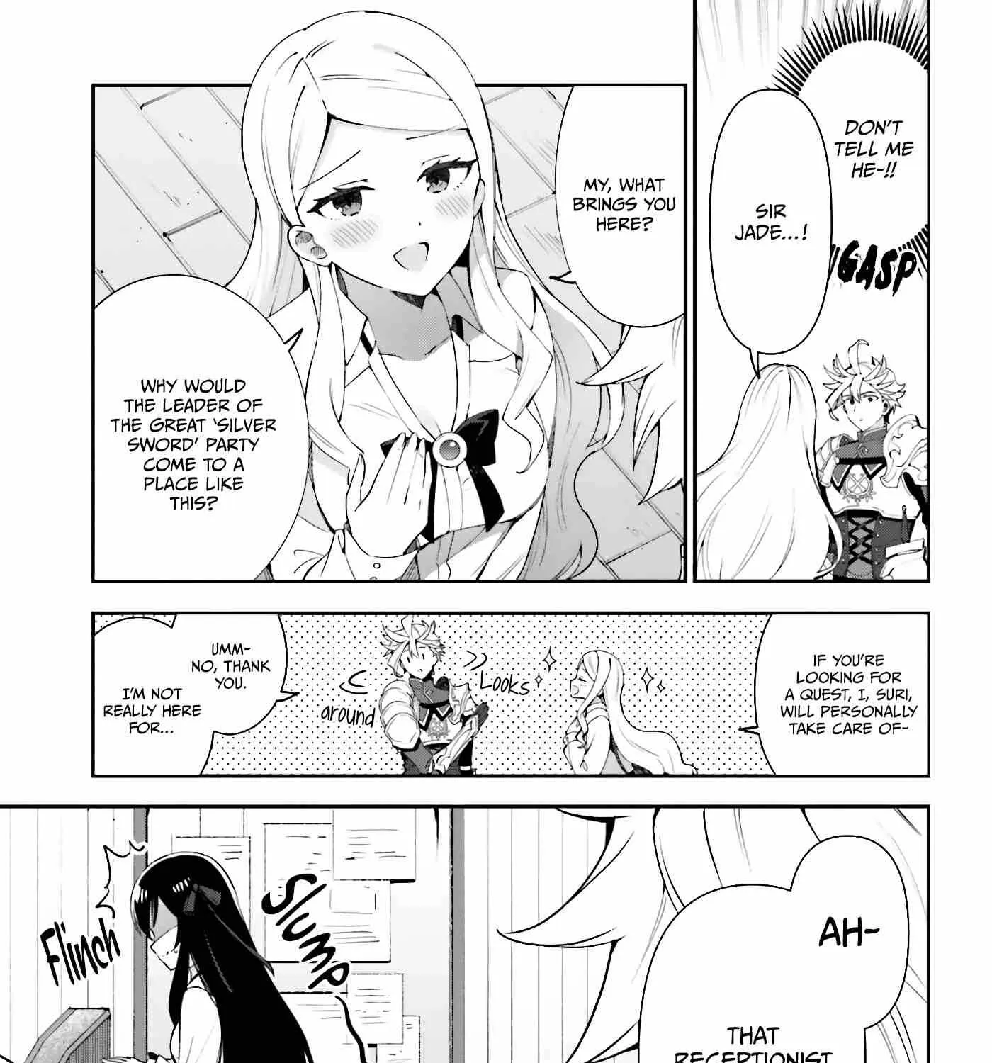I’m the guild receptionist, but since I don’t want to work overtime, I think I’ll just solo the boss Chapter 3 page 6 - 