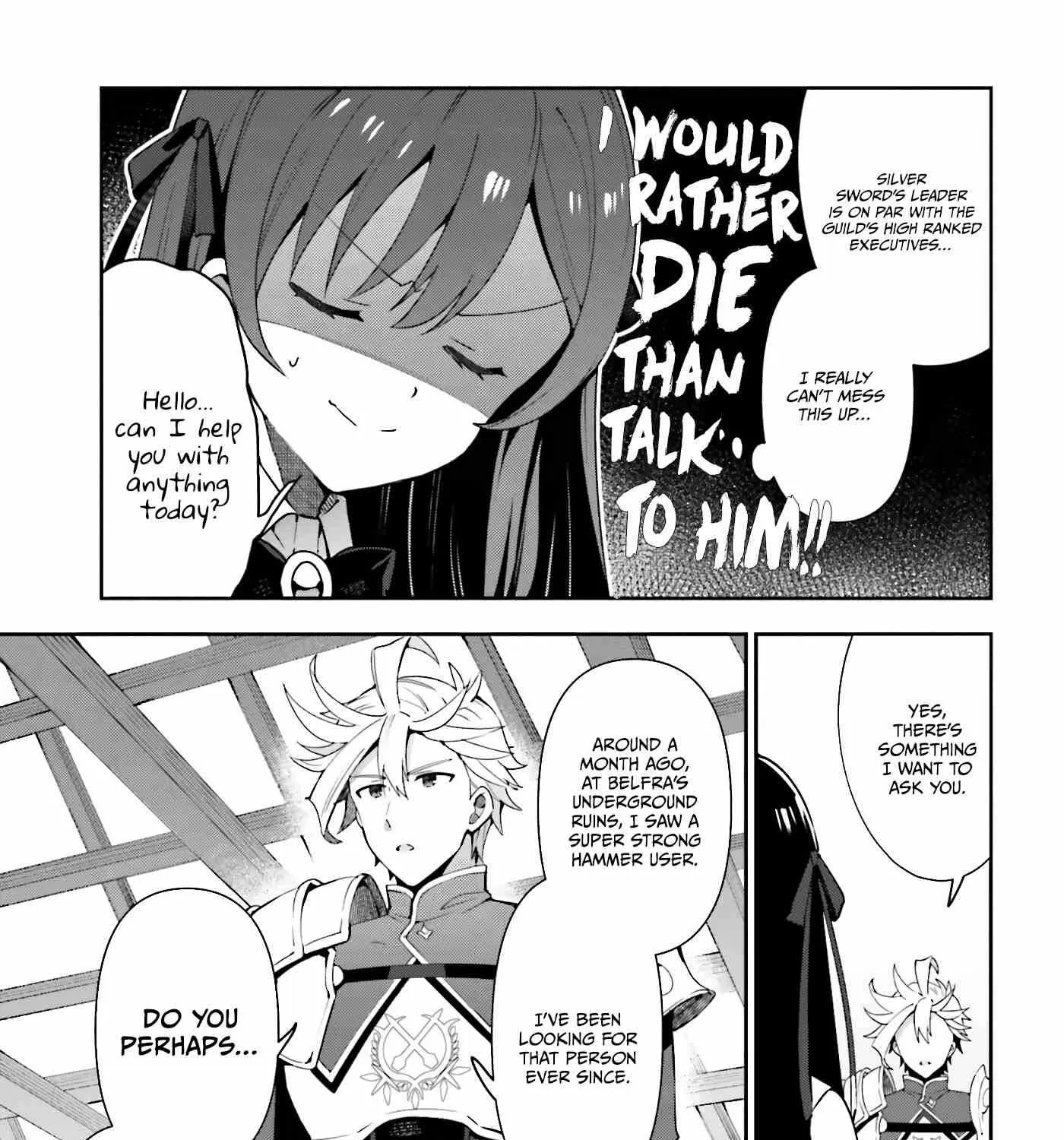 I’m the guild receptionist, but since I don’t want to work overtime, I think I’ll just solo the boss Chapter 3 page 10 - 