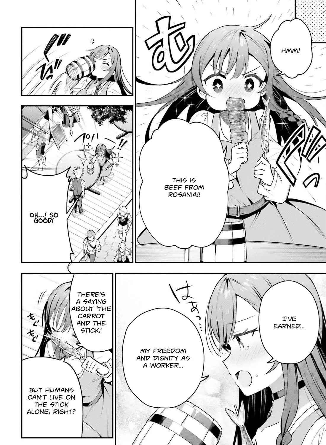 I’m the guild receptionist, but since I don’t want to work overtime, I think I’ll just solo the boss Chapter 32 page 16 - 