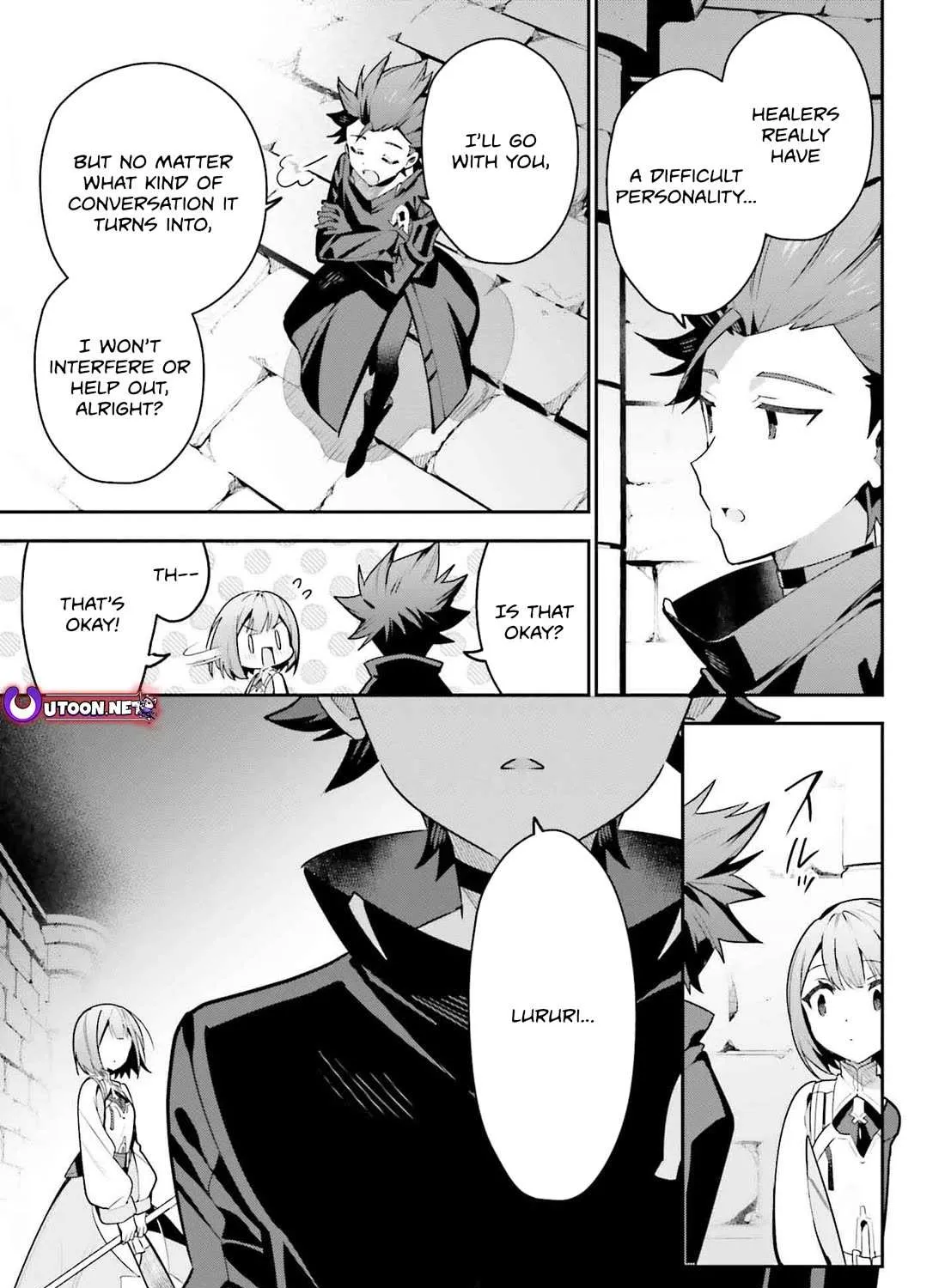I’m the guild receptionist, but since I don’t want to work overtime, I think I’ll just solo the boss Chapter 32 page 42 - 