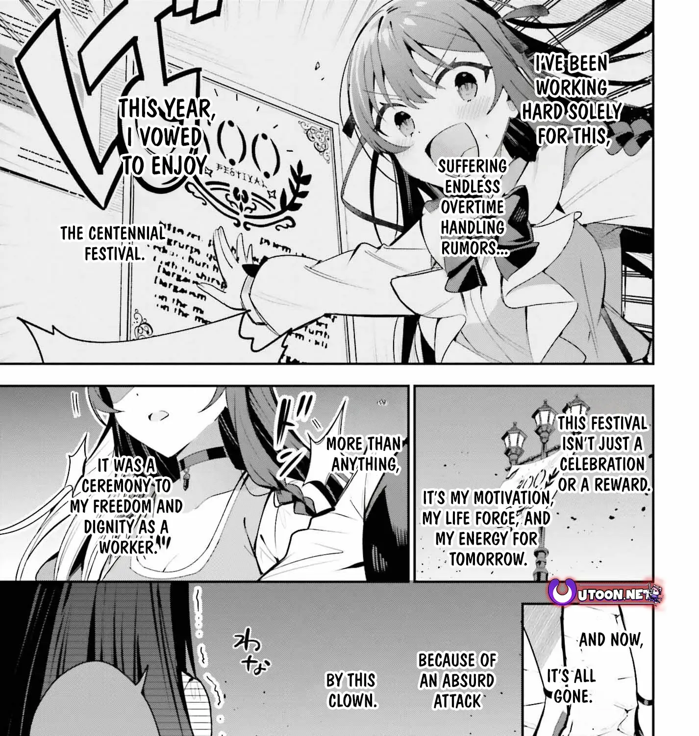 I’m the guild receptionist, but since I don’t want to work overtime, I think I’ll just solo the boss Chapter 33 page 11 - 