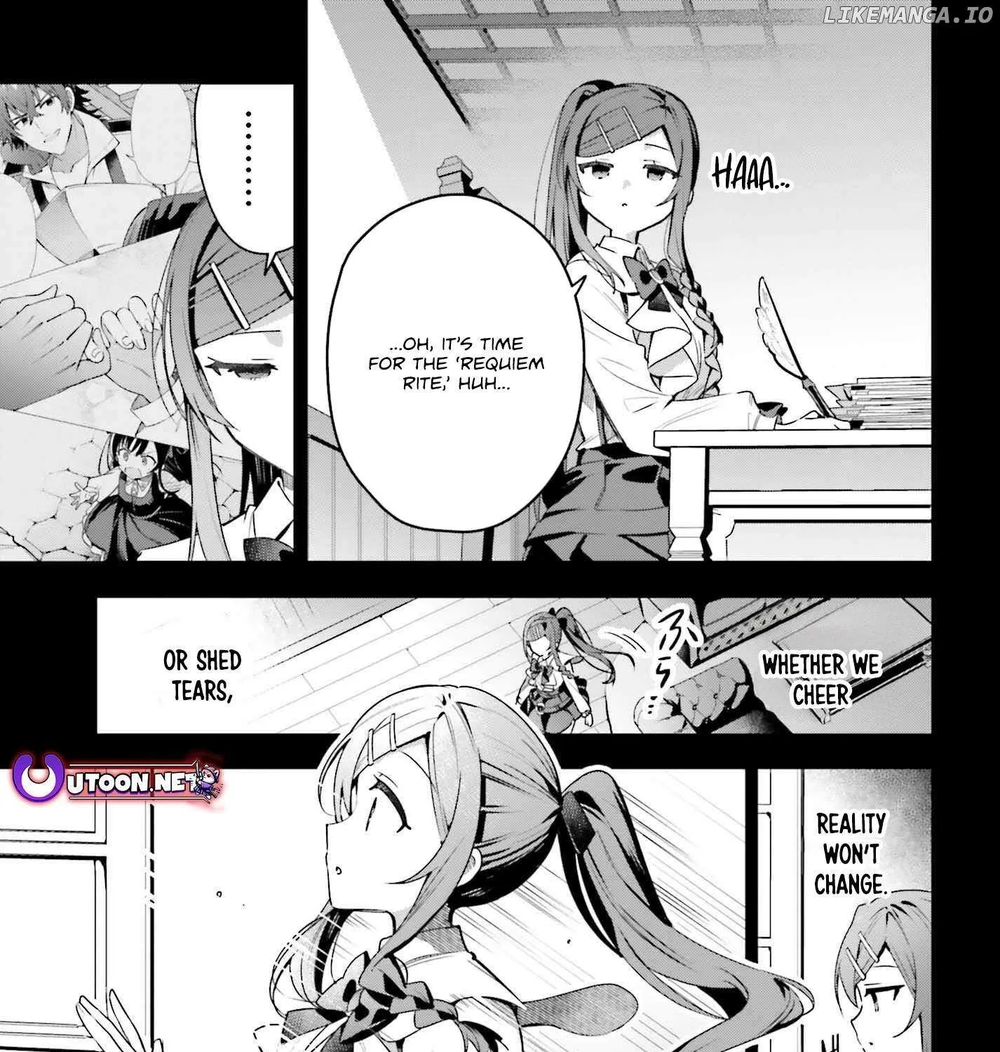 I’m the guild receptionist, but since I don’t want to work overtime, I think I’ll just solo the boss Chapter 37 page 26 - 