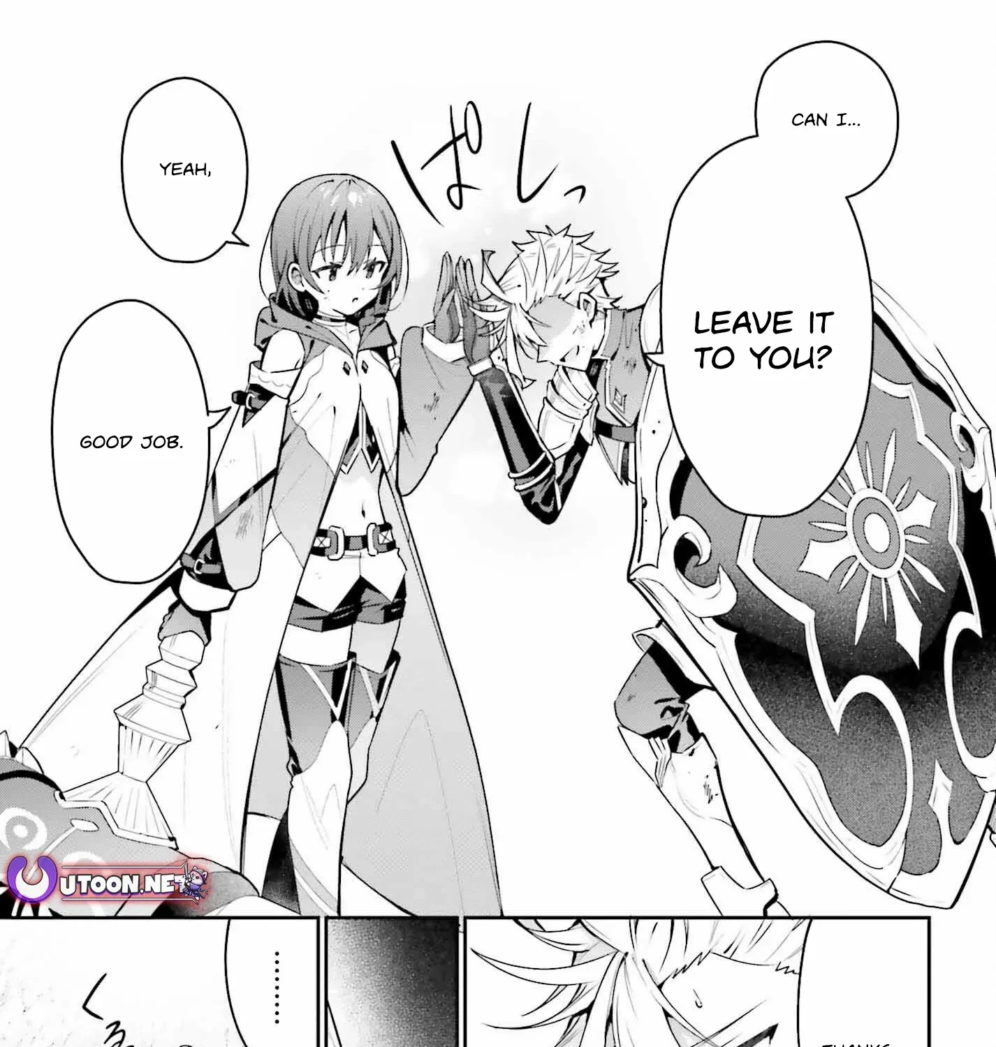 I’m the guild receptionist, but since I don’t want to work overtime, I think I’ll just solo the boss Chapter 38 page 14 - 