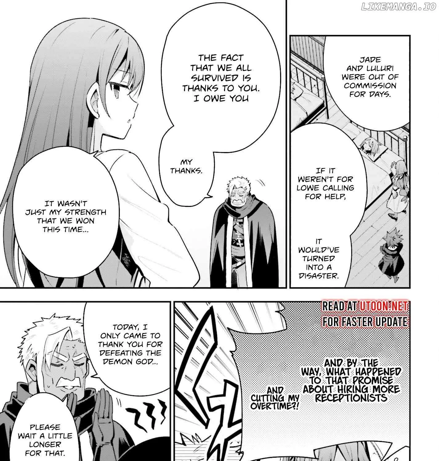 I’m the guild receptionist, but since I don’t want to work overtime, I think I’ll just solo the boss Chapter 39 page 19 - 