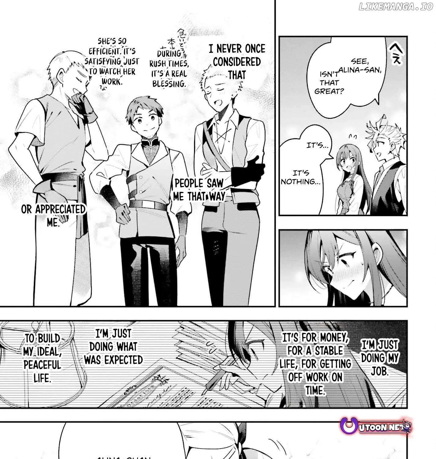 I’m the guild receptionist, but since I don’t want to work overtime, I think I’ll just solo the boss Chapter 39 page 43 - 