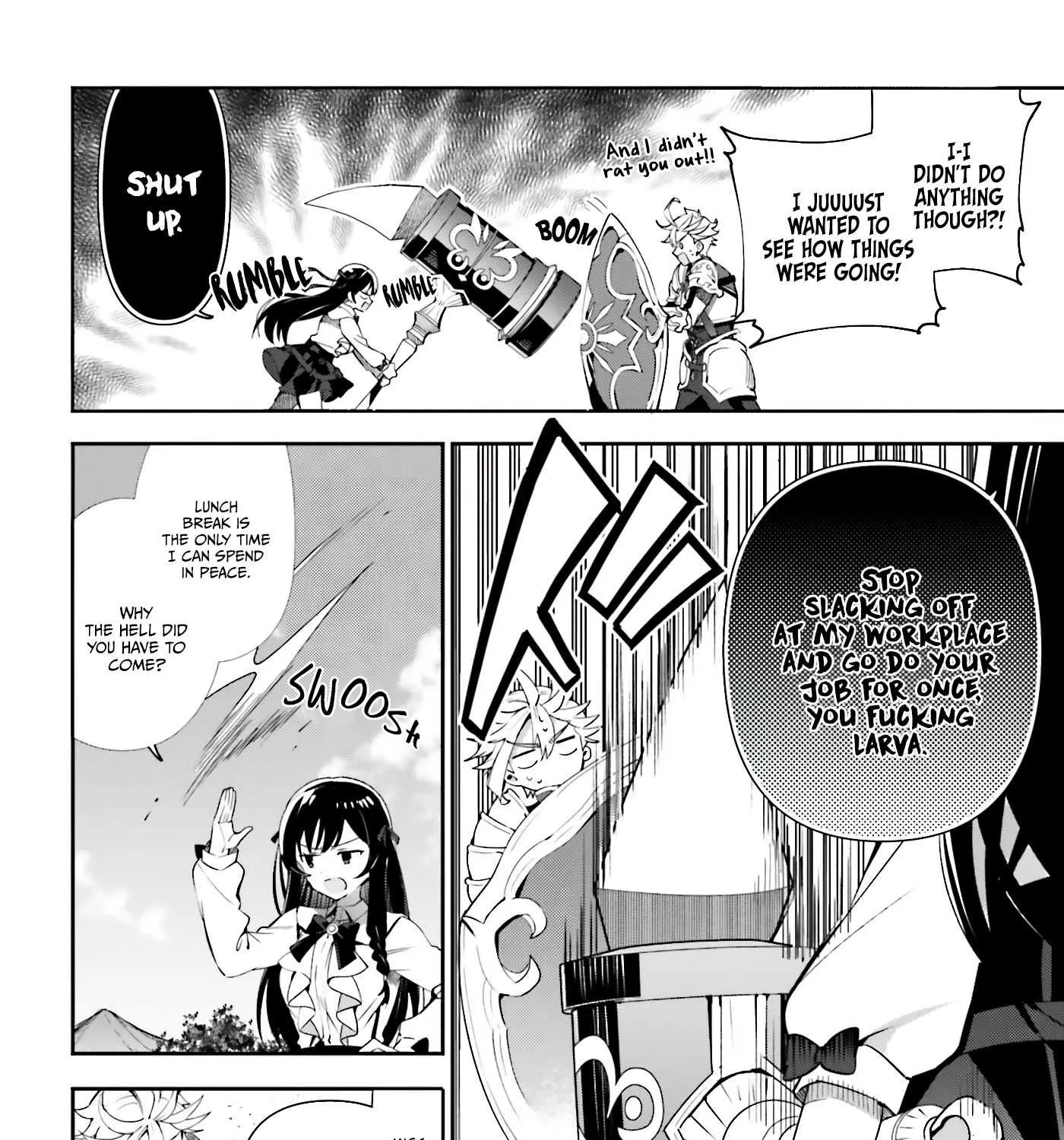 I’m the guild receptionist, but since I don’t want to work overtime, I think I’ll just solo the boss Chapter 4 page 16 - 