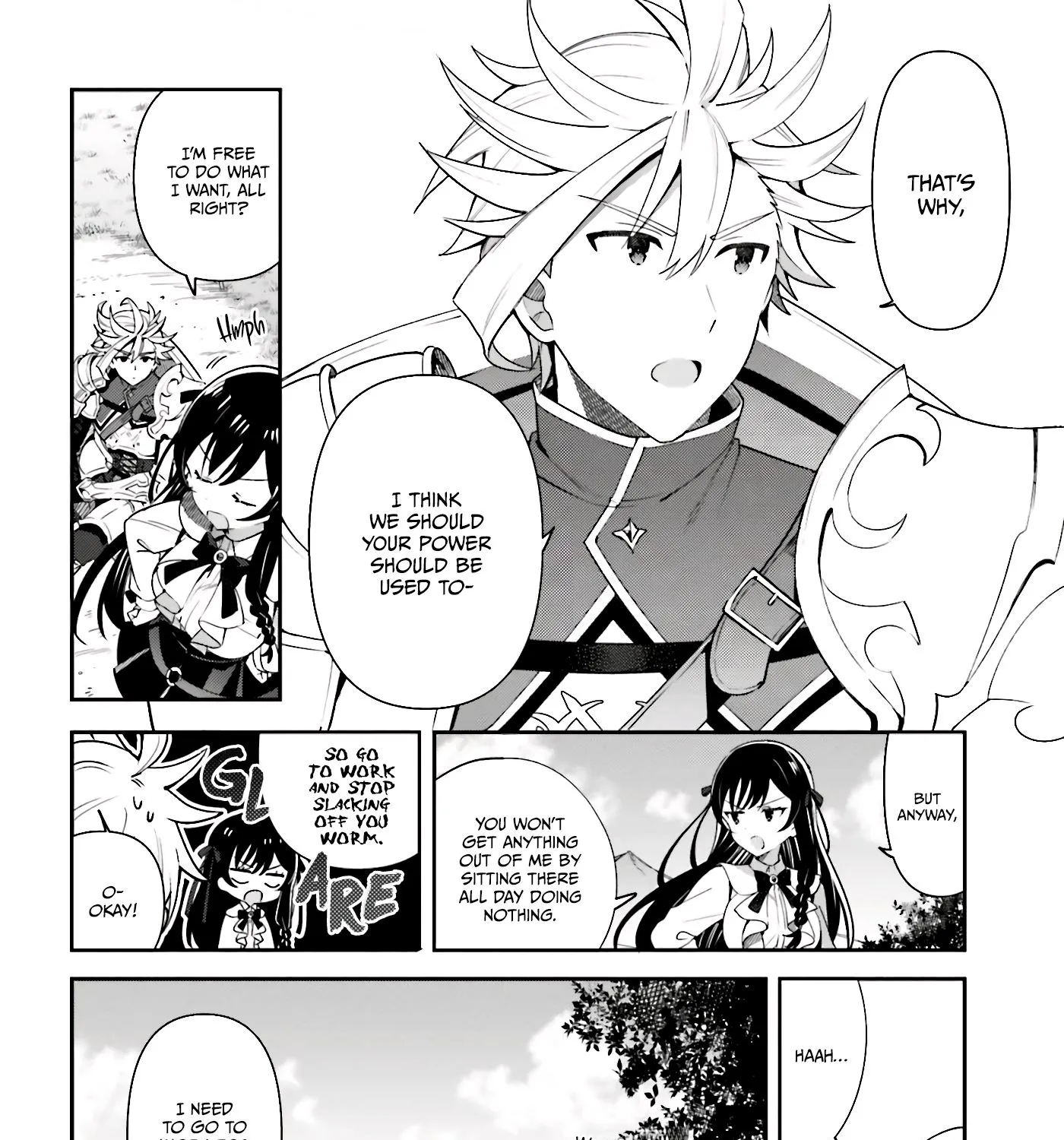 I’m the guild receptionist, but since I don’t want to work overtime, I think I’ll just solo the boss Chapter 4 page 24 - 