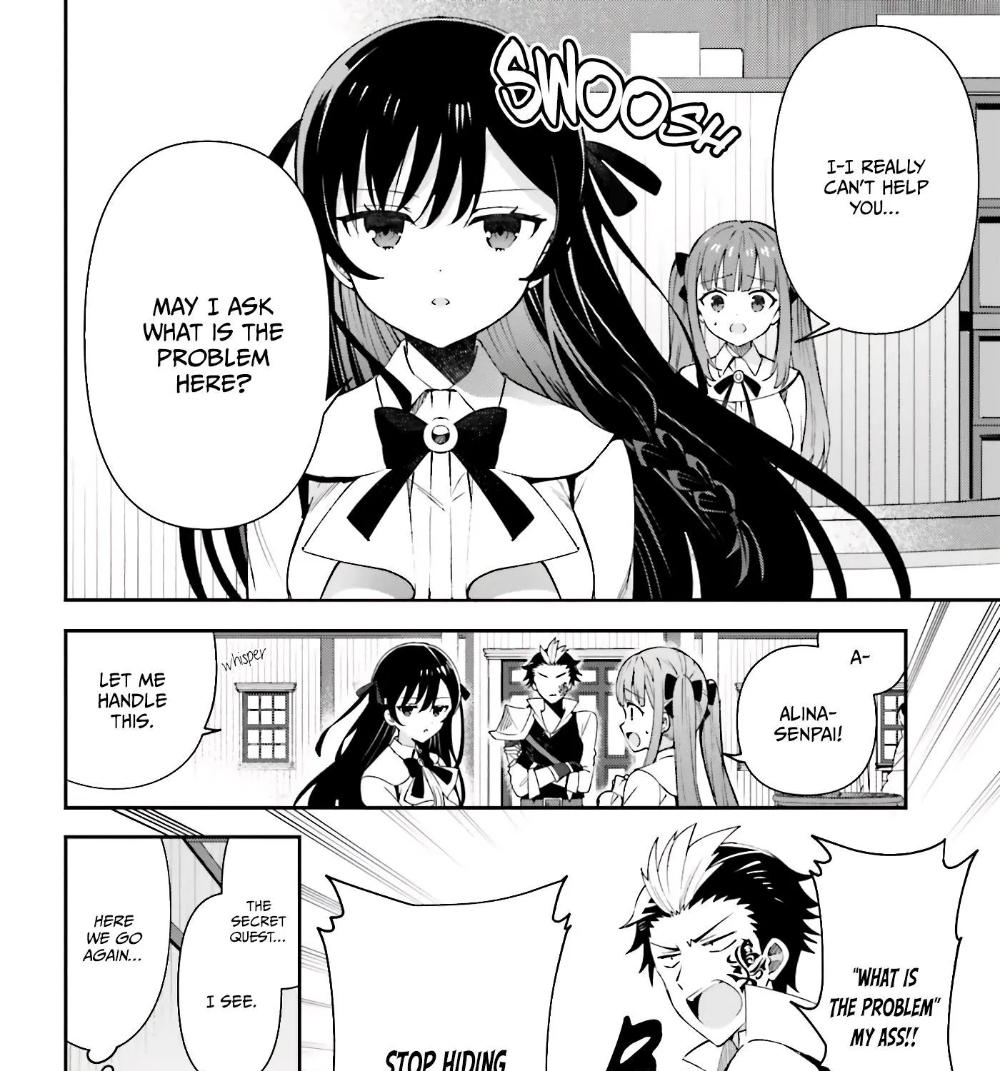 I’m the guild receptionist, but since I don’t want to work overtime, I think I’ll just solo the boss Chapter 4 page 32 - 