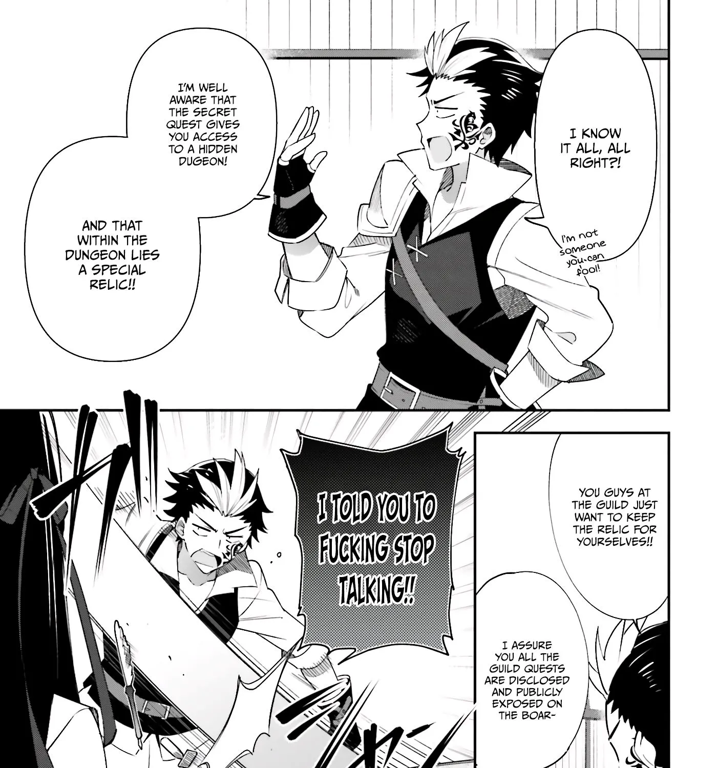 I’m the guild receptionist, but since I don’t want to work overtime, I think I’ll just solo the boss Chapter 4 page 38 - 