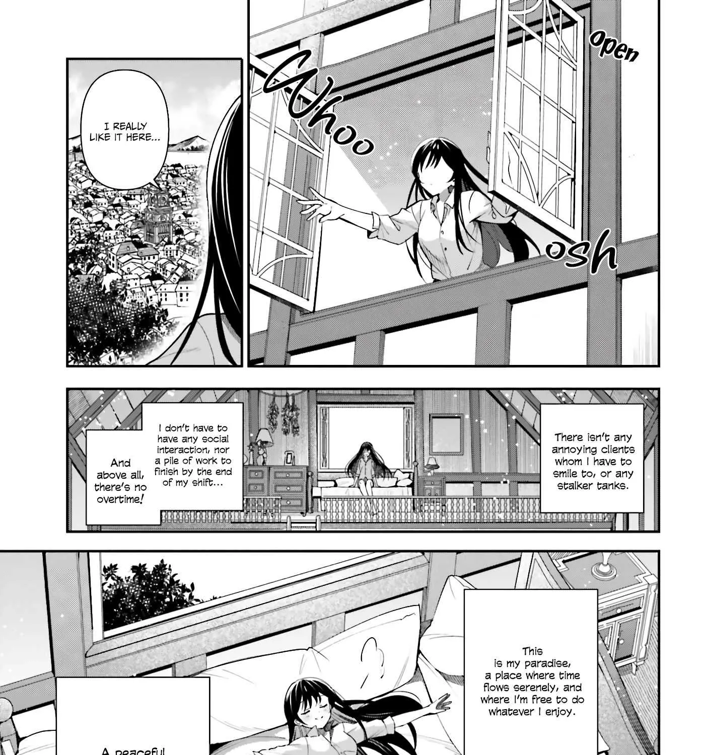I’m the guild receptionist, but since I don’t want to work overtime, I think I’ll just solo the boss Chapter 4 page 6 - 