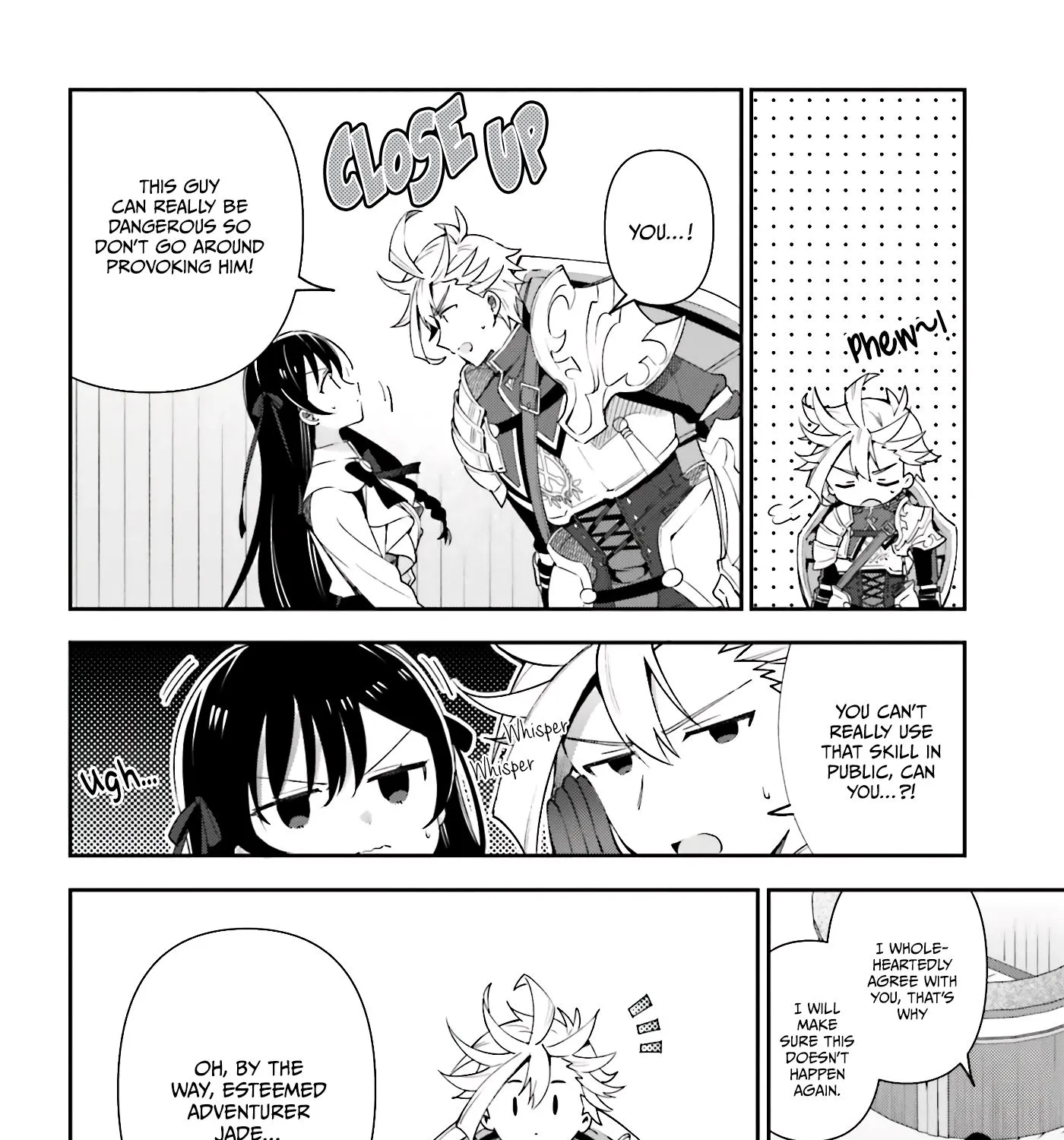 I’m the guild receptionist, but since I don’t want to work overtime, I think I’ll just solo the boss Chapter 4 page 56 - 