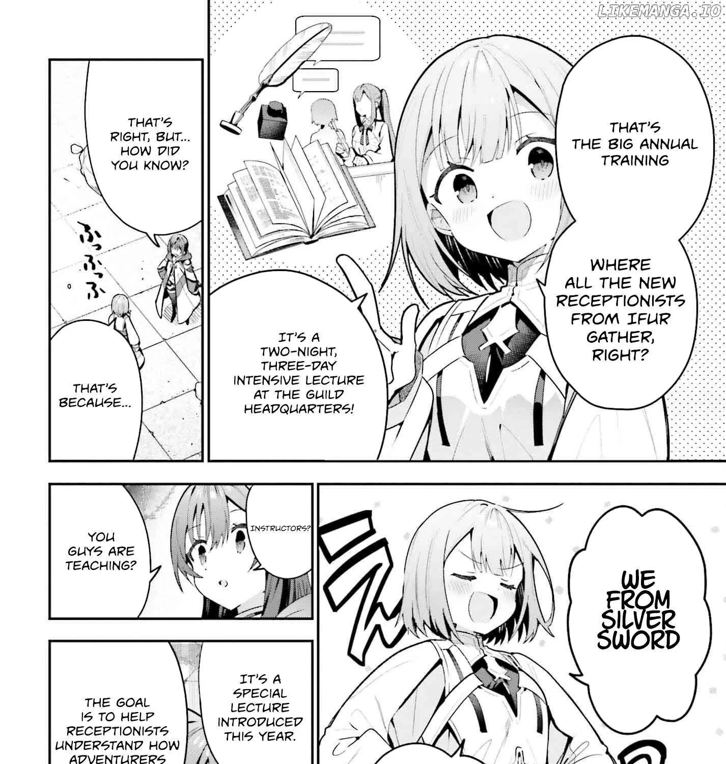 I’m the guild receptionist, but since I don’t want to work overtime, I think I’ll just solo the boss Chapter 40 page 20 - 