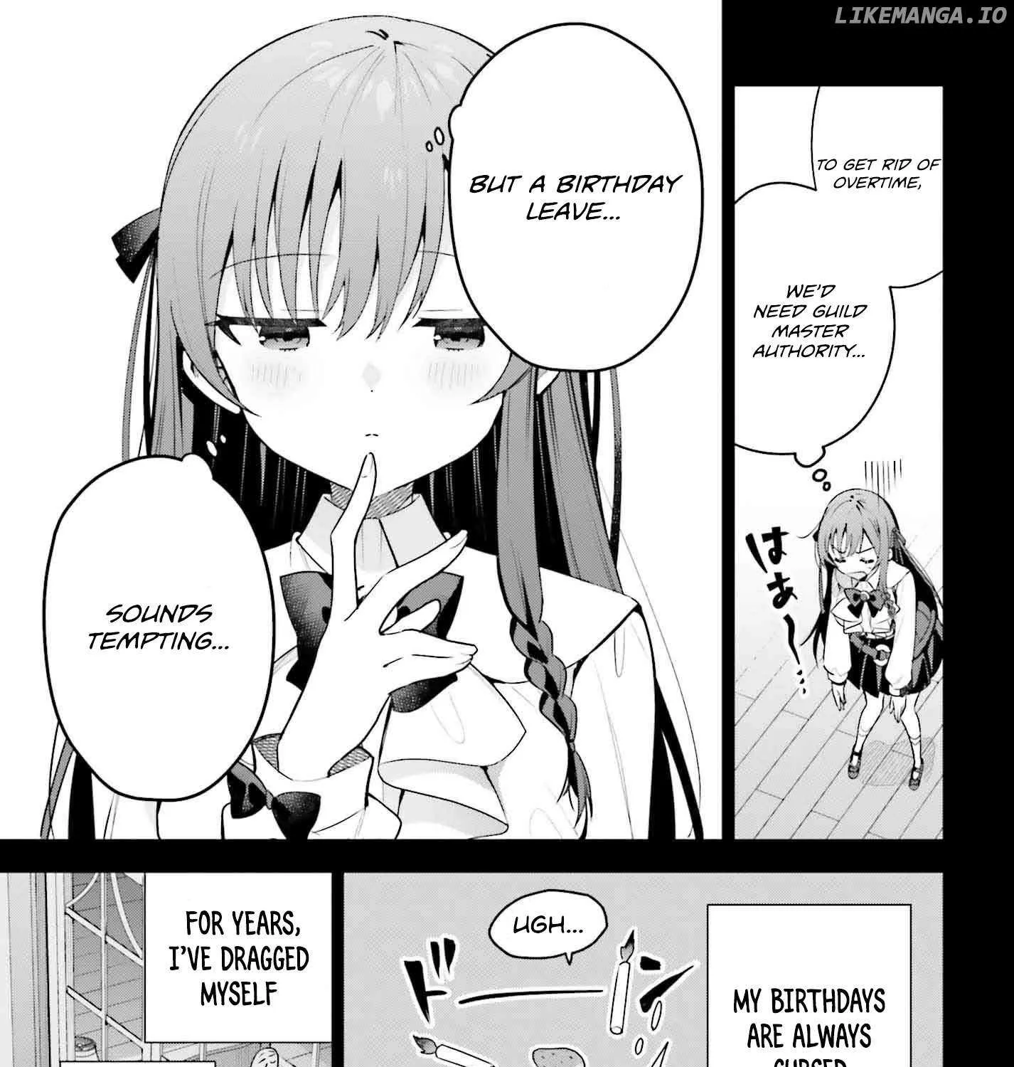 I’m the guild receptionist, but since I don’t want to work overtime, I think I’ll just solo the boss Chapter 41 page 13 - 