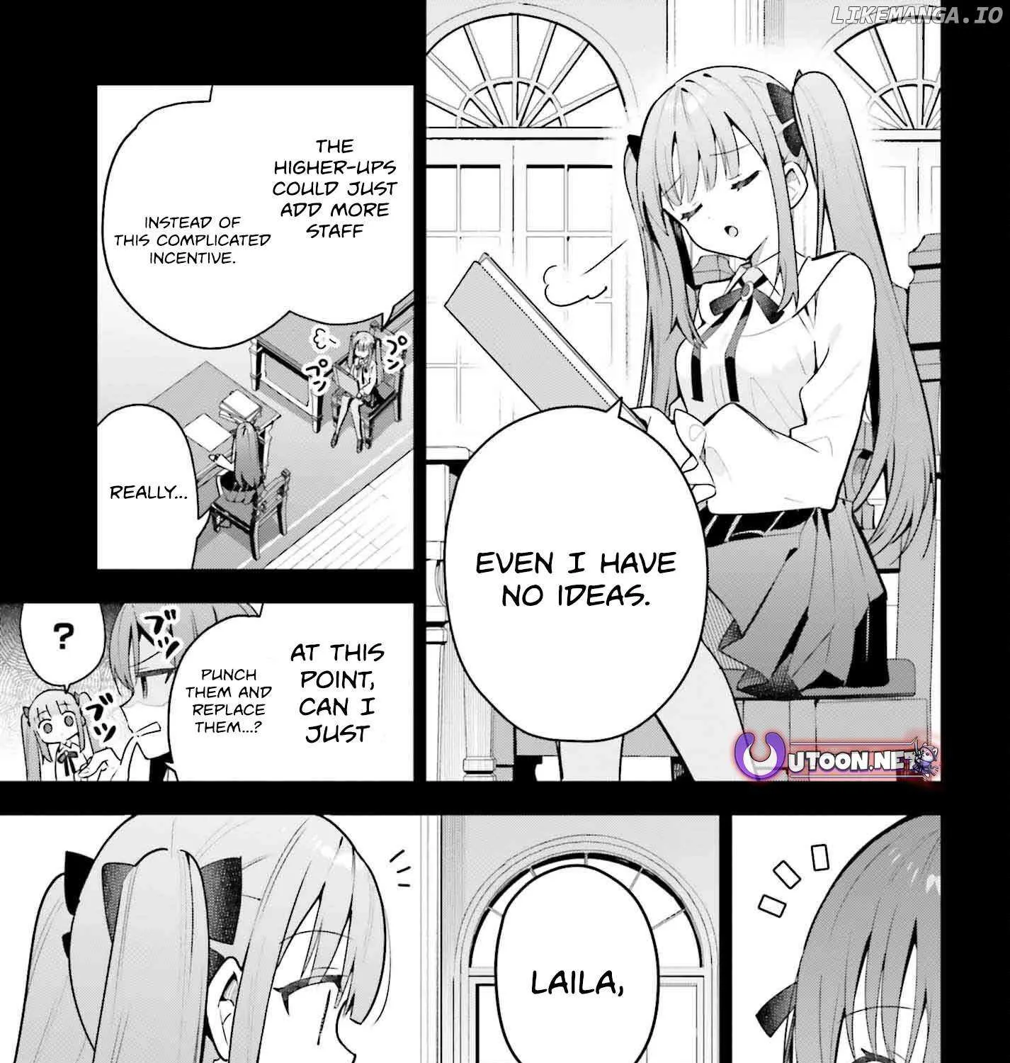 I’m the guild receptionist, but since I don’t want to work overtime, I think I’ll just solo the boss Chapter 41 page 17 - 