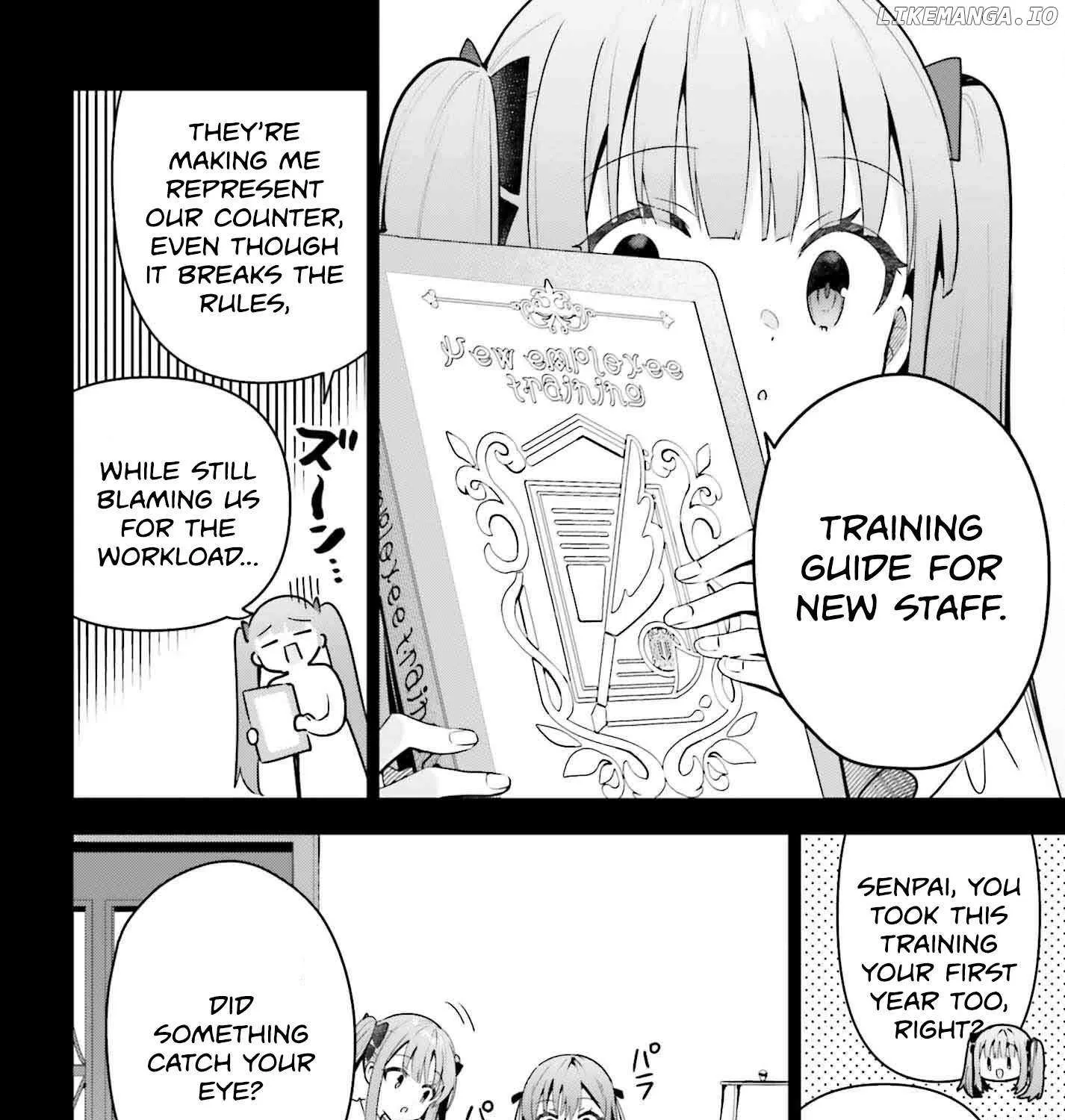 I’m the guild receptionist, but since I don’t want to work overtime, I think I’ll just solo the boss Chapter 41 page 19 - 