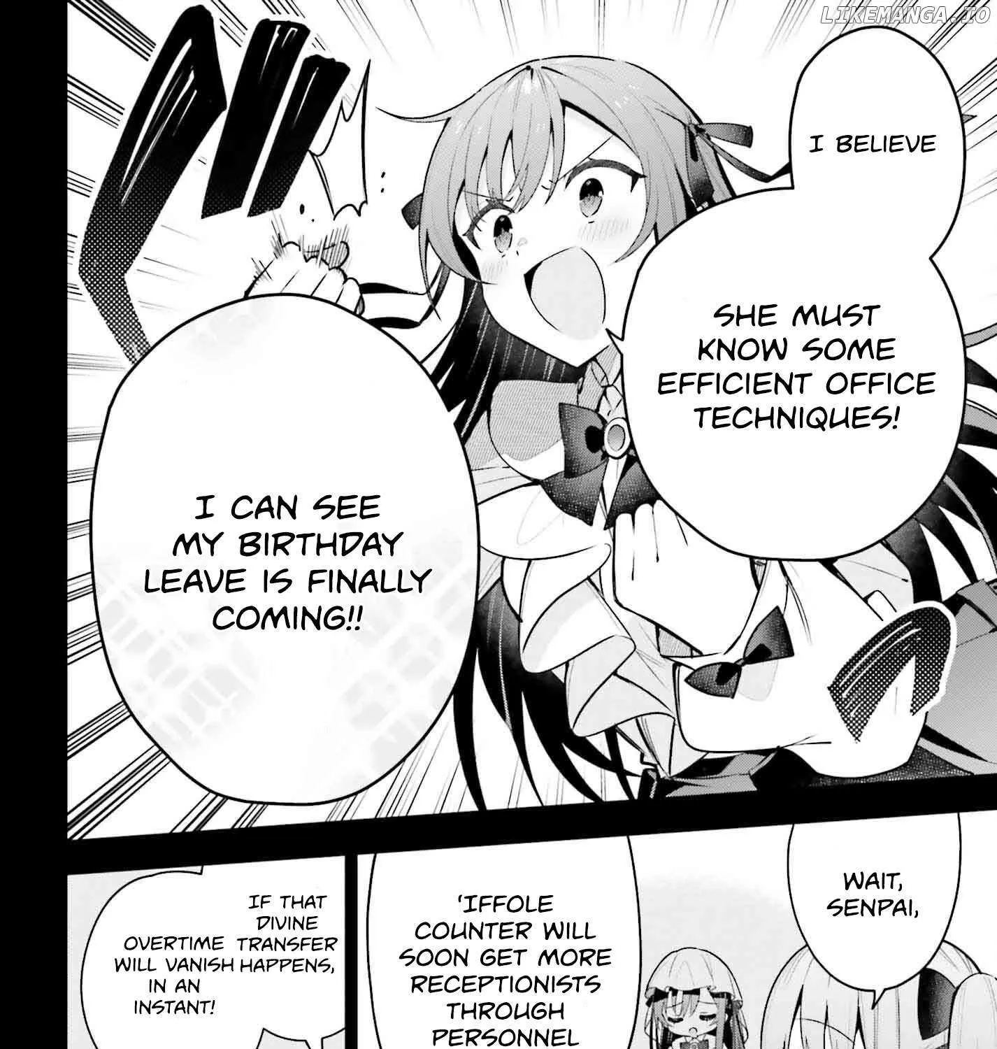 I’m the guild receptionist, but since I don’t want to work overtime, I think I’ll just solo the boss Chapter 41 page 27 - 