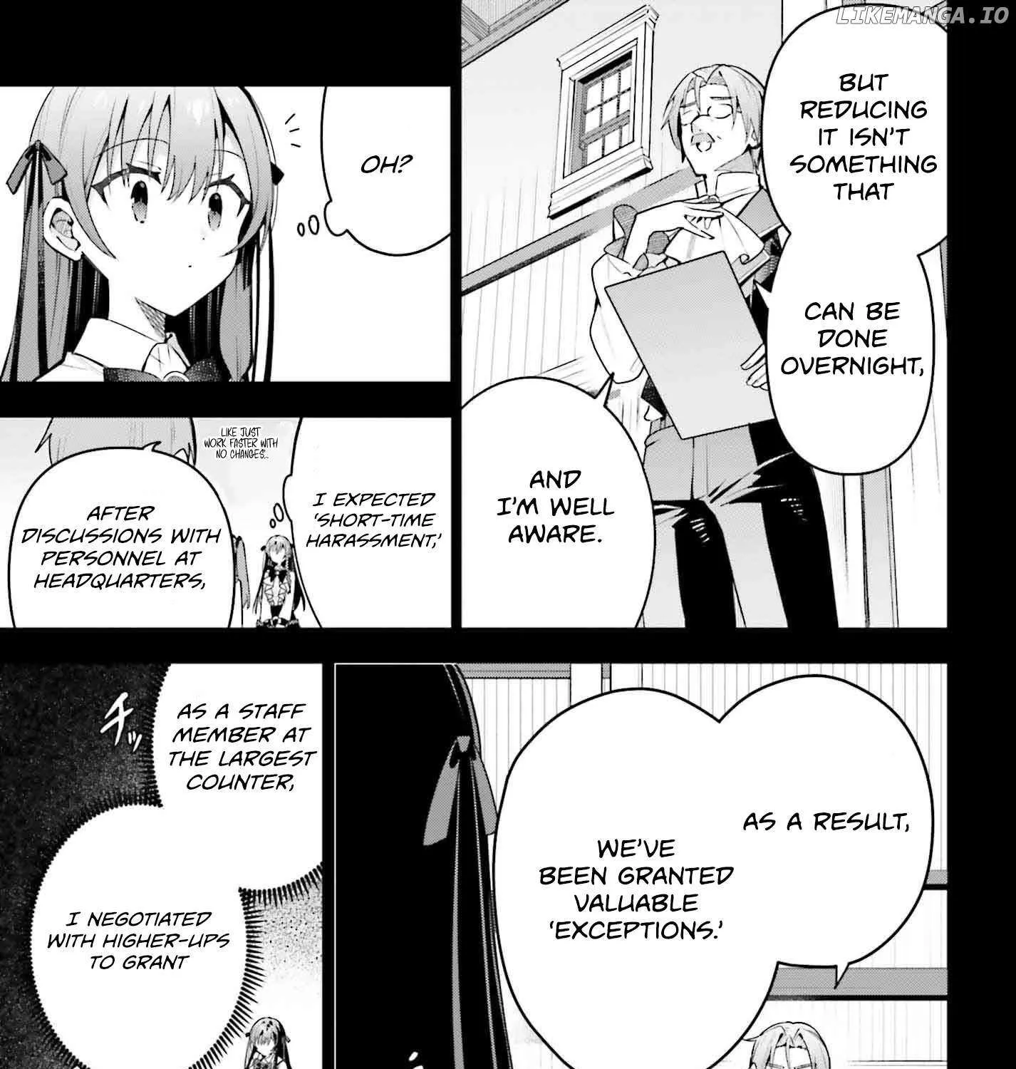 I’m the guild receptionist, but since I don’t want to work overtime, I think I’ll just solo the boss Chapter 41 page 5 - 
