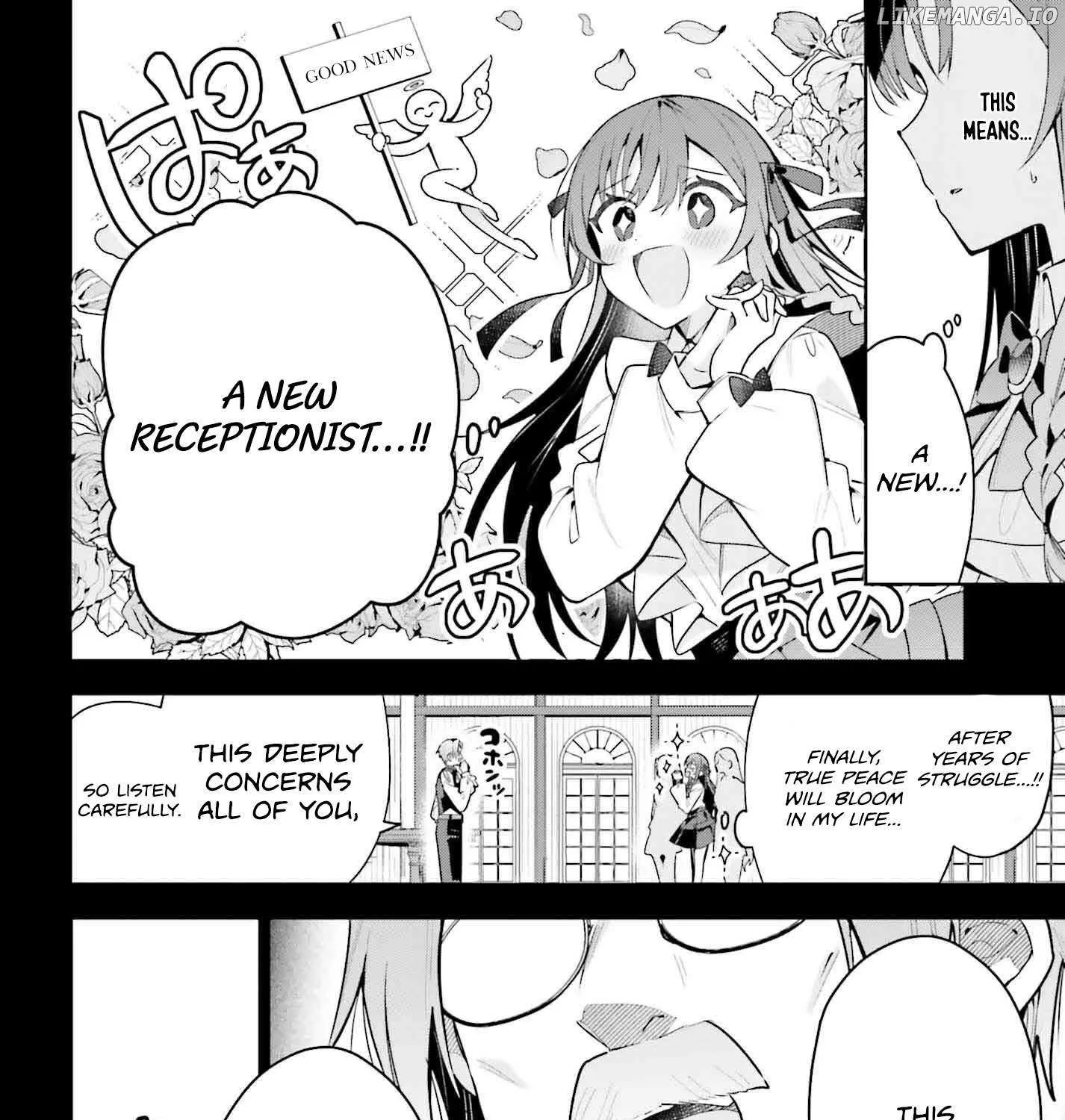 I’m the guild receptionist, but since I don’t want to work overtime, I think I’ll just solo the boss Chapter 41 page 7 - 