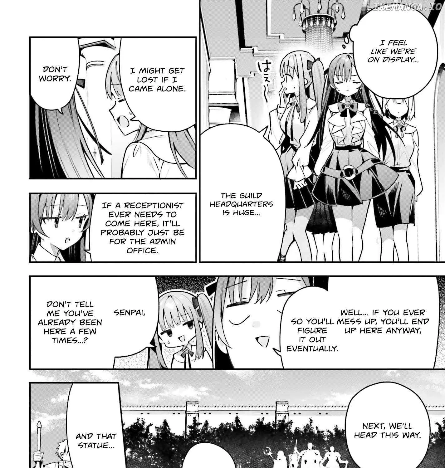 I’m the guild receptionist, but since I don’t want to work overtime, I think I’ll just solo the boss Chapter 42 page 13 - 