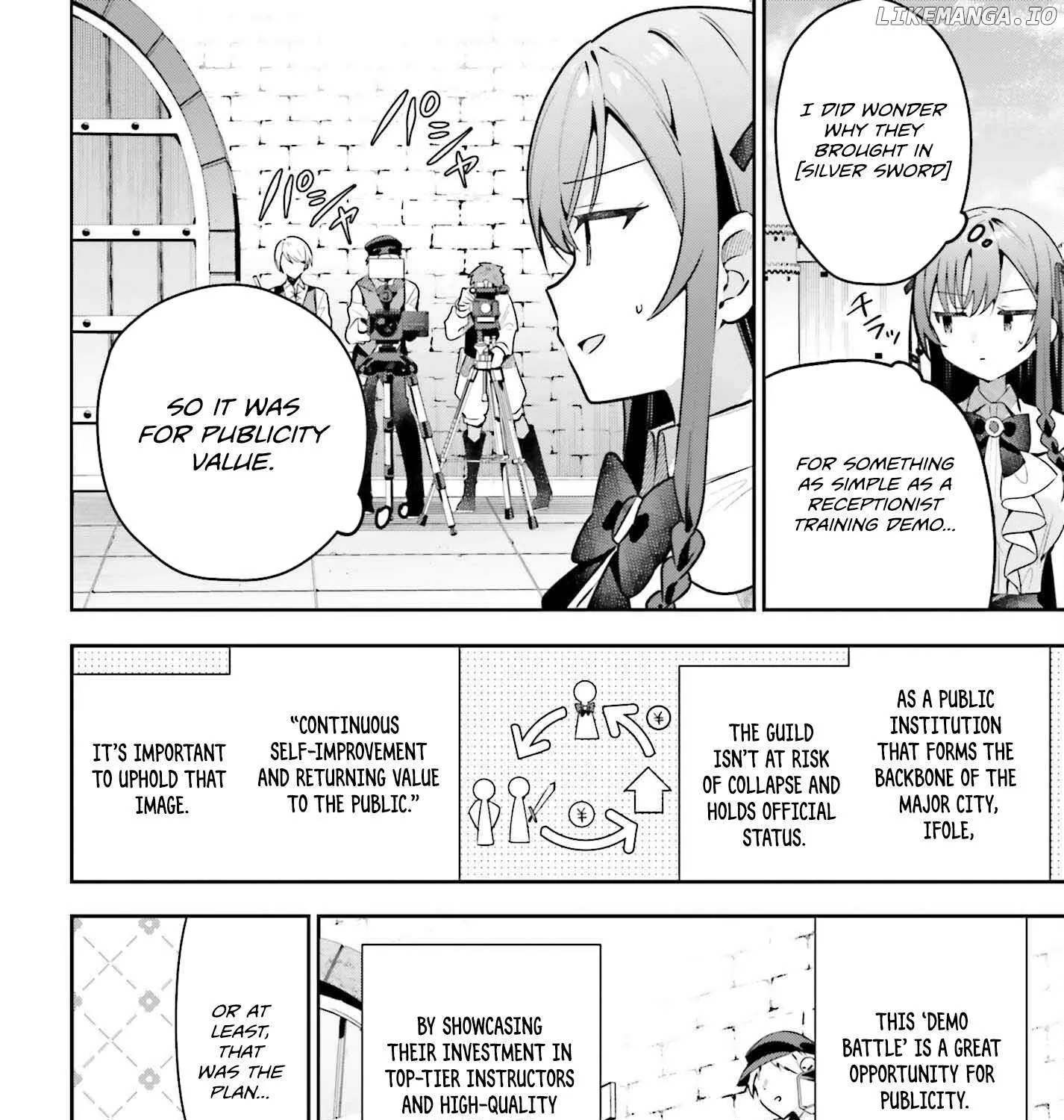 I’m the guild receptionist, but since I don’t want to work overtime, I think I’ll just solo the boss Chapter 42 page 29 - 