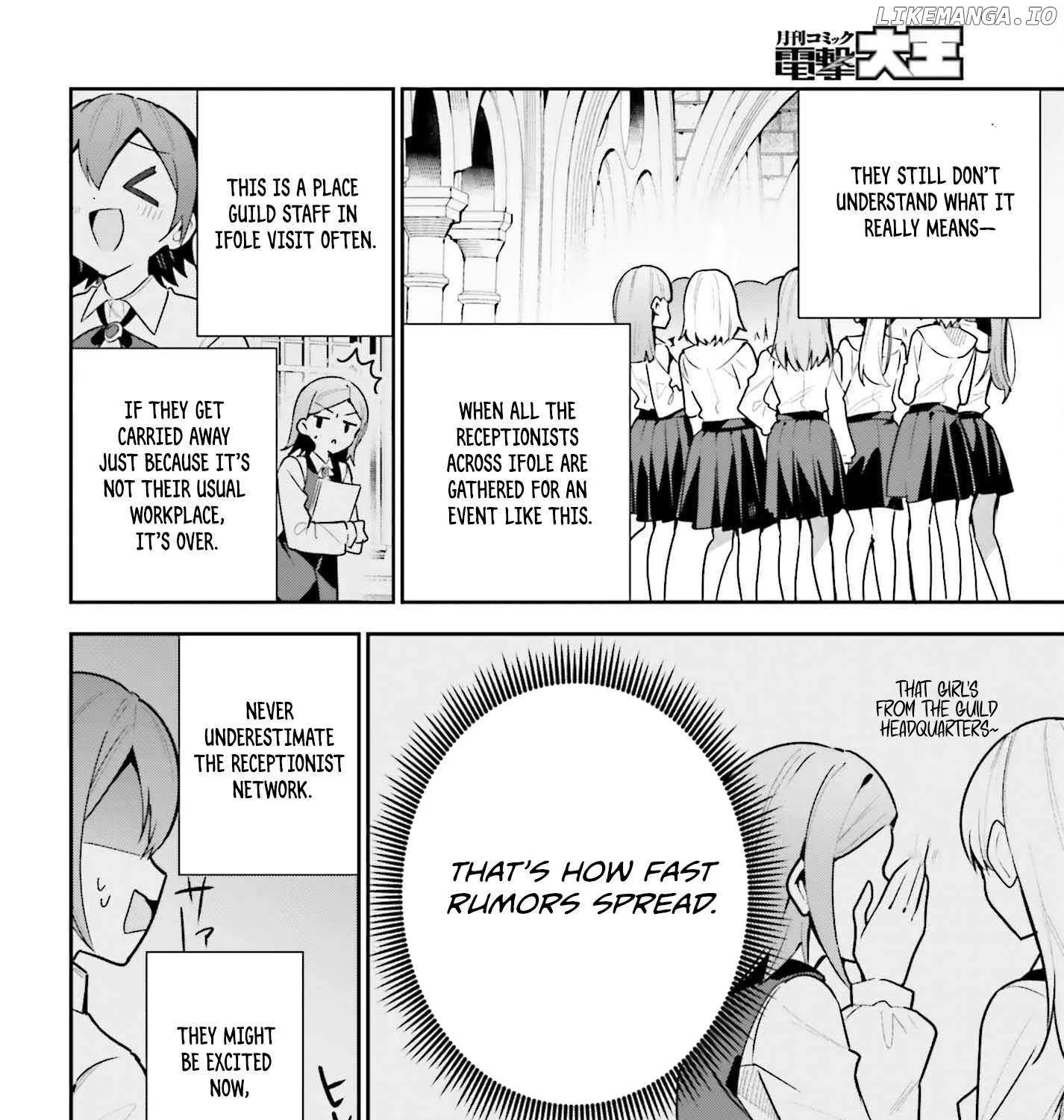 I’m the guild receptionist, but since I don’t want to work overtime, I think I’ll just solo the boss Chapter 42 page 41 - 