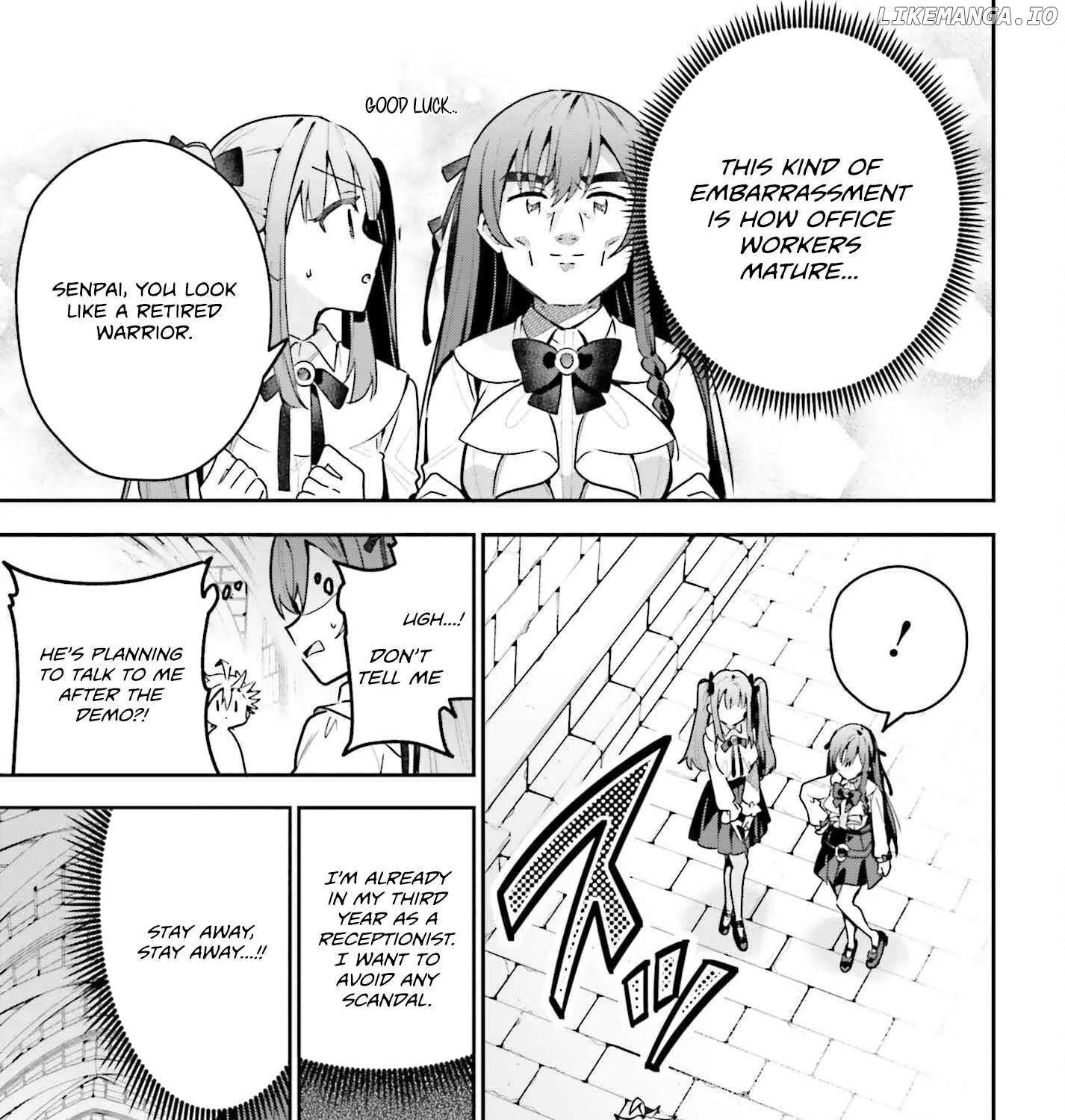 I’m the guild receptionist, but since I don’t want to work overtime, I think I’ll just solo the boss Chapter 42 page 43 - 