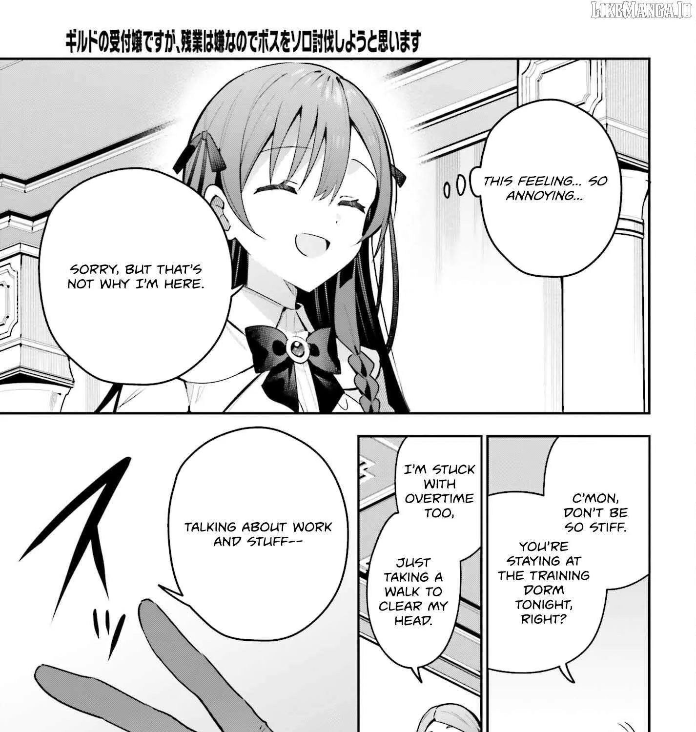 I’m the guild receptionist, but since I don’t want to work overtime, I think I’ll just solo the boss Chapter 44 page 30 - 