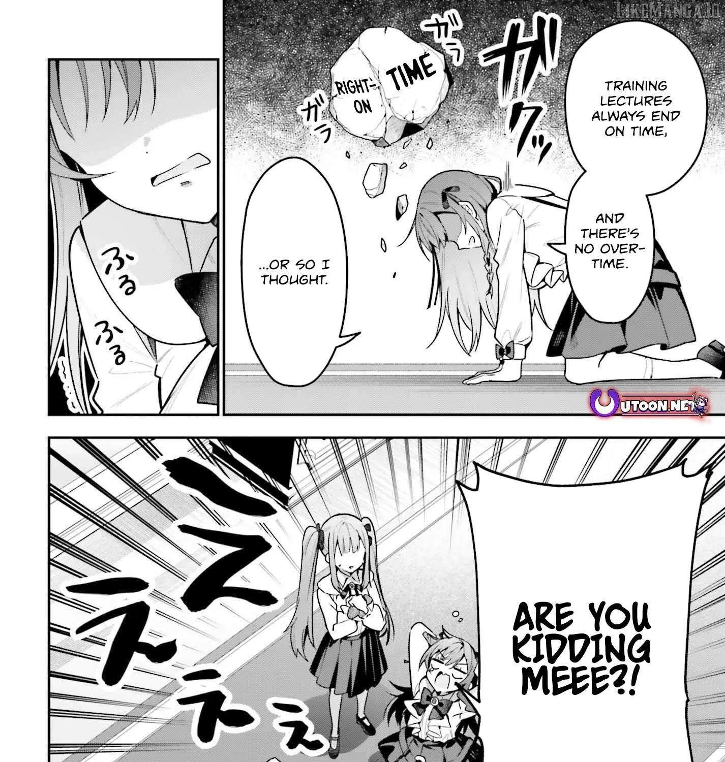 I’m the guild receptionist, but since I don’t want to work overtime, I think I’ll just solo the boss Chapter 44 page 56 - 