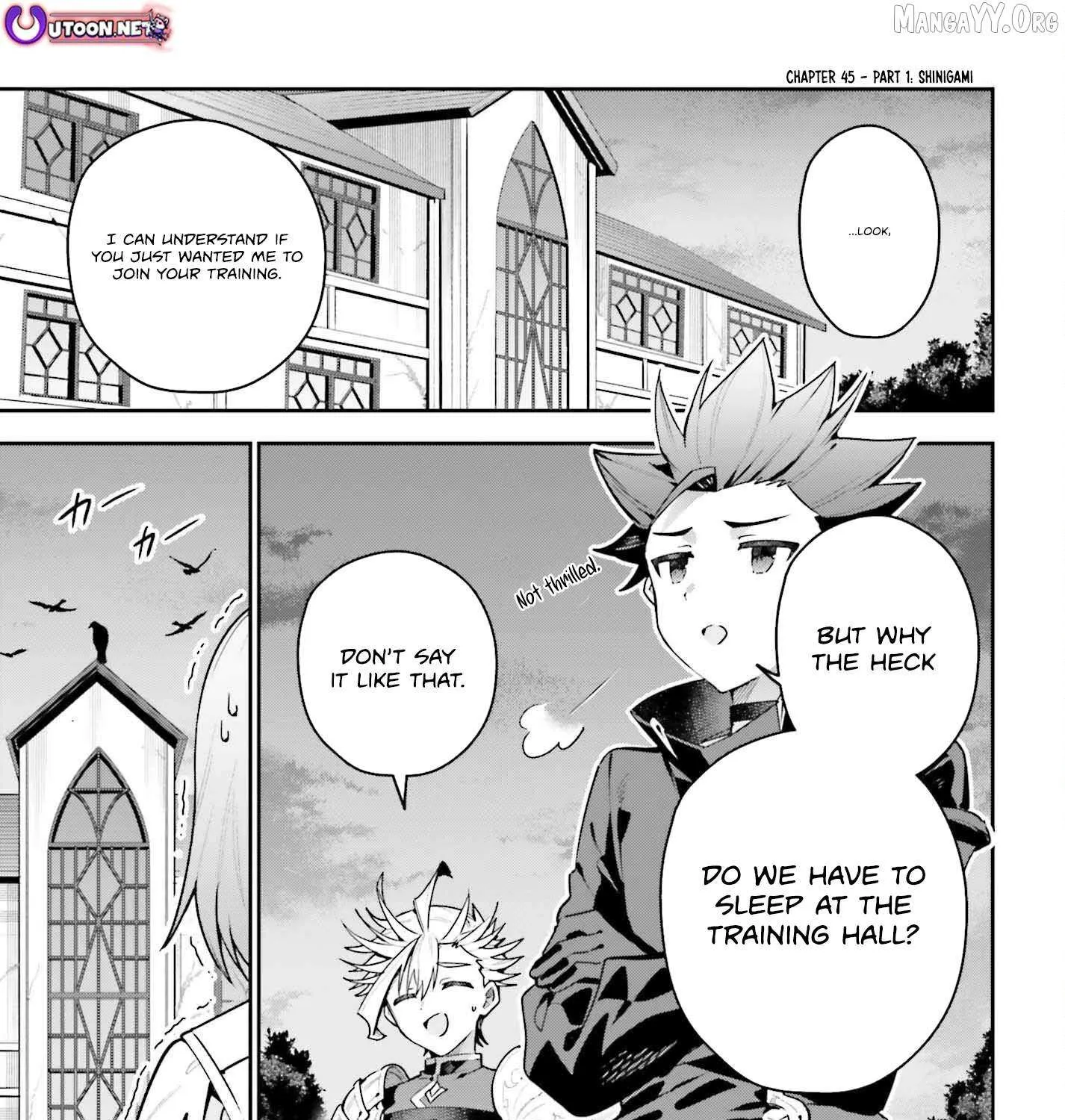 I’m the guild receptionist, but since I don’t want to work overtime, I think I’ll just solo the boss Chapter 45.1 page 2 - 