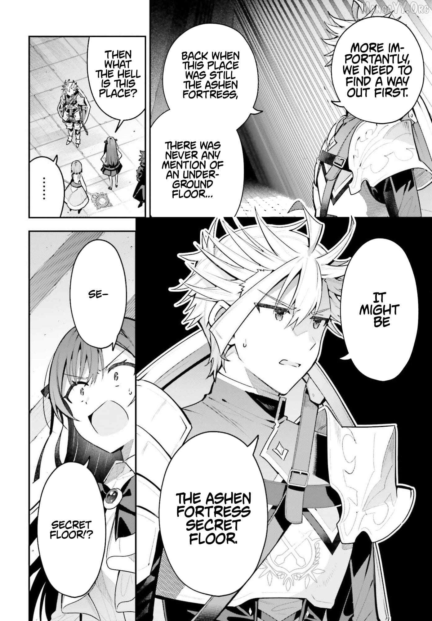 I’m the guild receptionist, but since I don’t want to work overtime, I think I’ll just solo the boss Chapter 46.1 page 5 - 