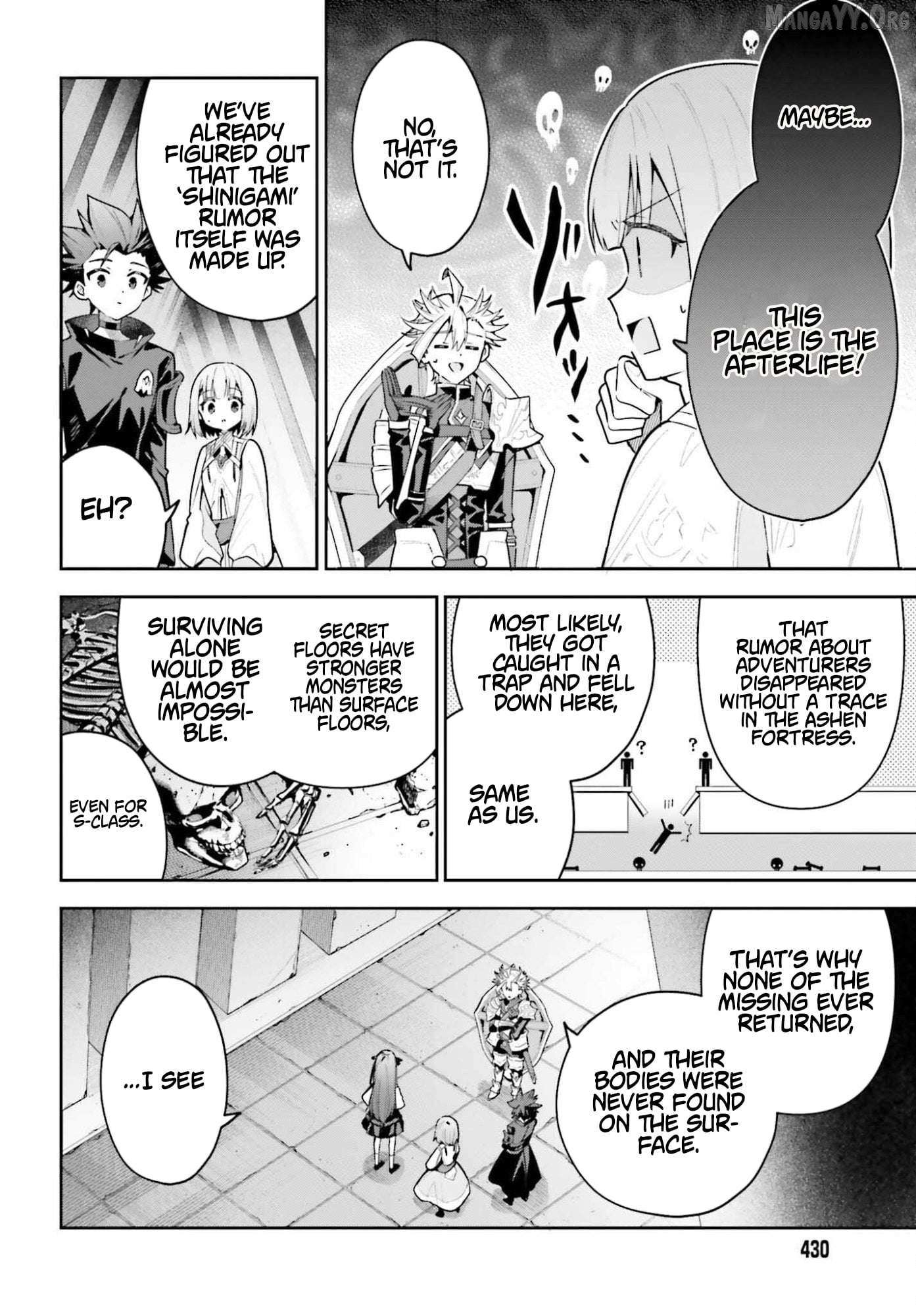 I’m the guild receptionist, but since I don’t want to work overtime, I think I’ll just solo the boss Chapter 46.1 page 7 - 