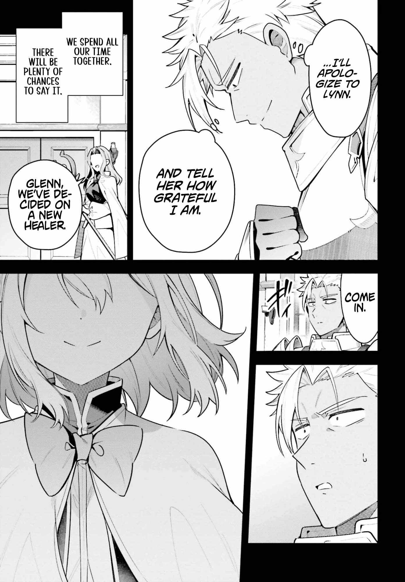 I’m the guild receptionist, but since I don’t want to work overtime, I think I’ll just solo the boss Chapter 47 page 12 - 