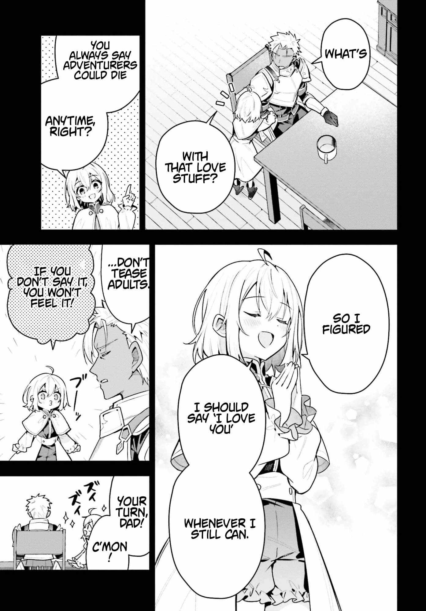 I’m the guild receptionist, but since I don’t want to work overtime, I think I’ll just solo the boss Chapter 47 page 4 - 