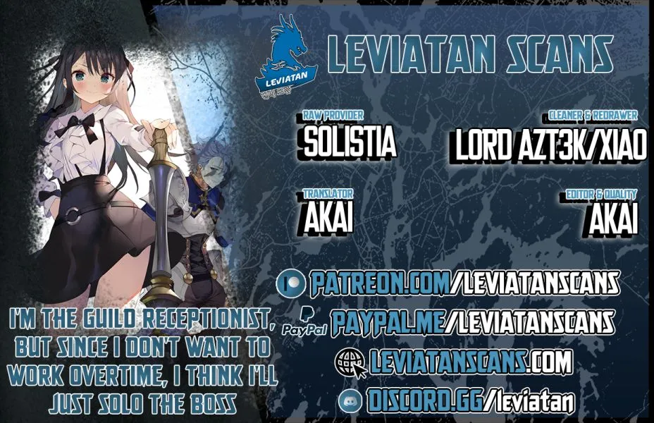 I’m the guild receptionist, but since I don’t want to work overtime, I think I’ll just solo the boss Chapter 5 page 1 - 