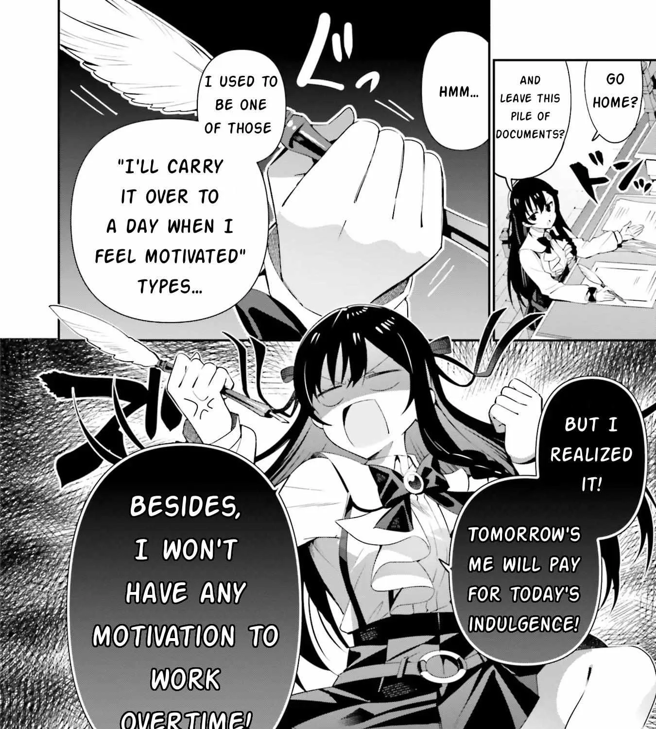 I’m the guild receptionist, but since I don’t want to work overtime, I think I’ll just solo the boss Chapter 7 page 15 - 