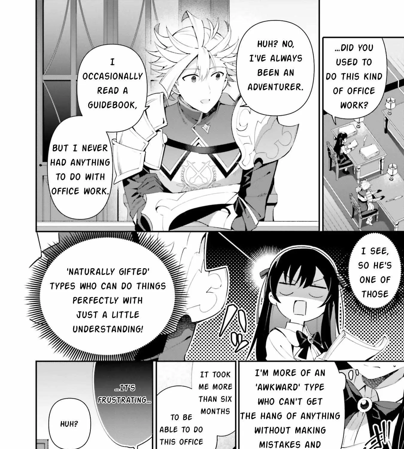 I’m the guild receptionist, but since I don’t want to work overtime, I think I’ll just solo the boss Chapter 7 page 23 - 