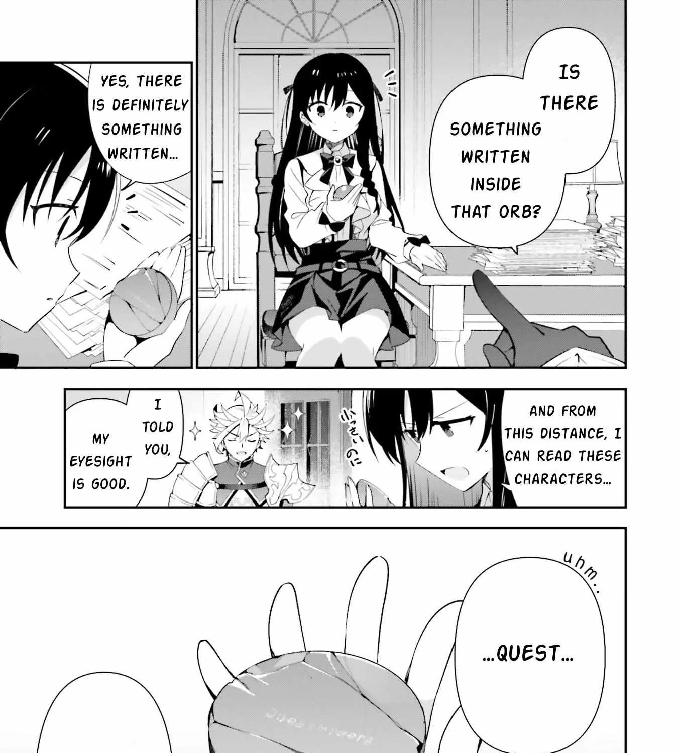 I’m the guild receptionist, but since I don’t want to work overtime, I think I’ll just solo the boss Chapter 7 page 29 - 