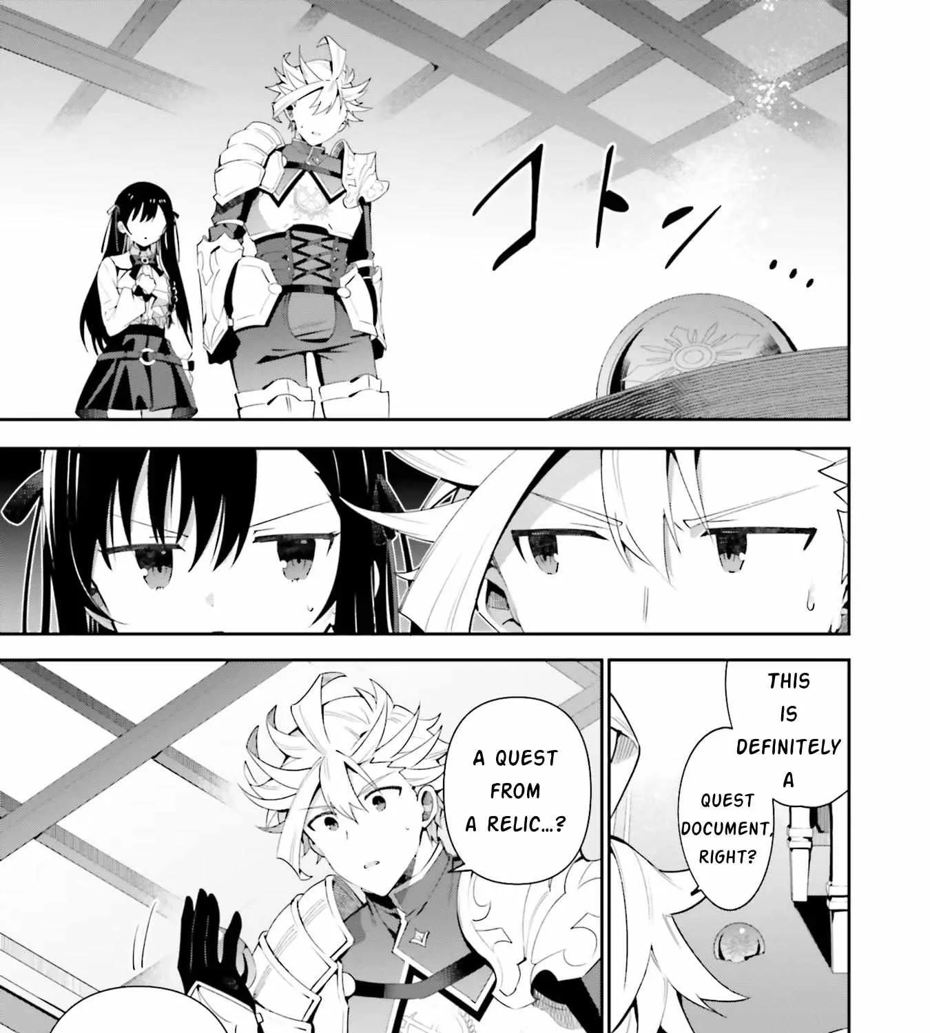 I’m the guild receptionist, but since I don’t want to work overtime, I think I’ll just solo the boss Chapter 7 page 37 - 