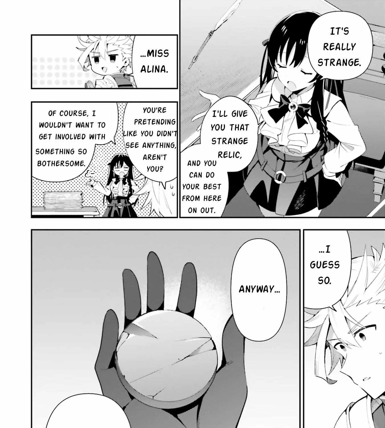 I’m the guild receptionist, but since I don’t want to work overtime, I think I’ll just solo the boss Chapter 7 page 39 - 
