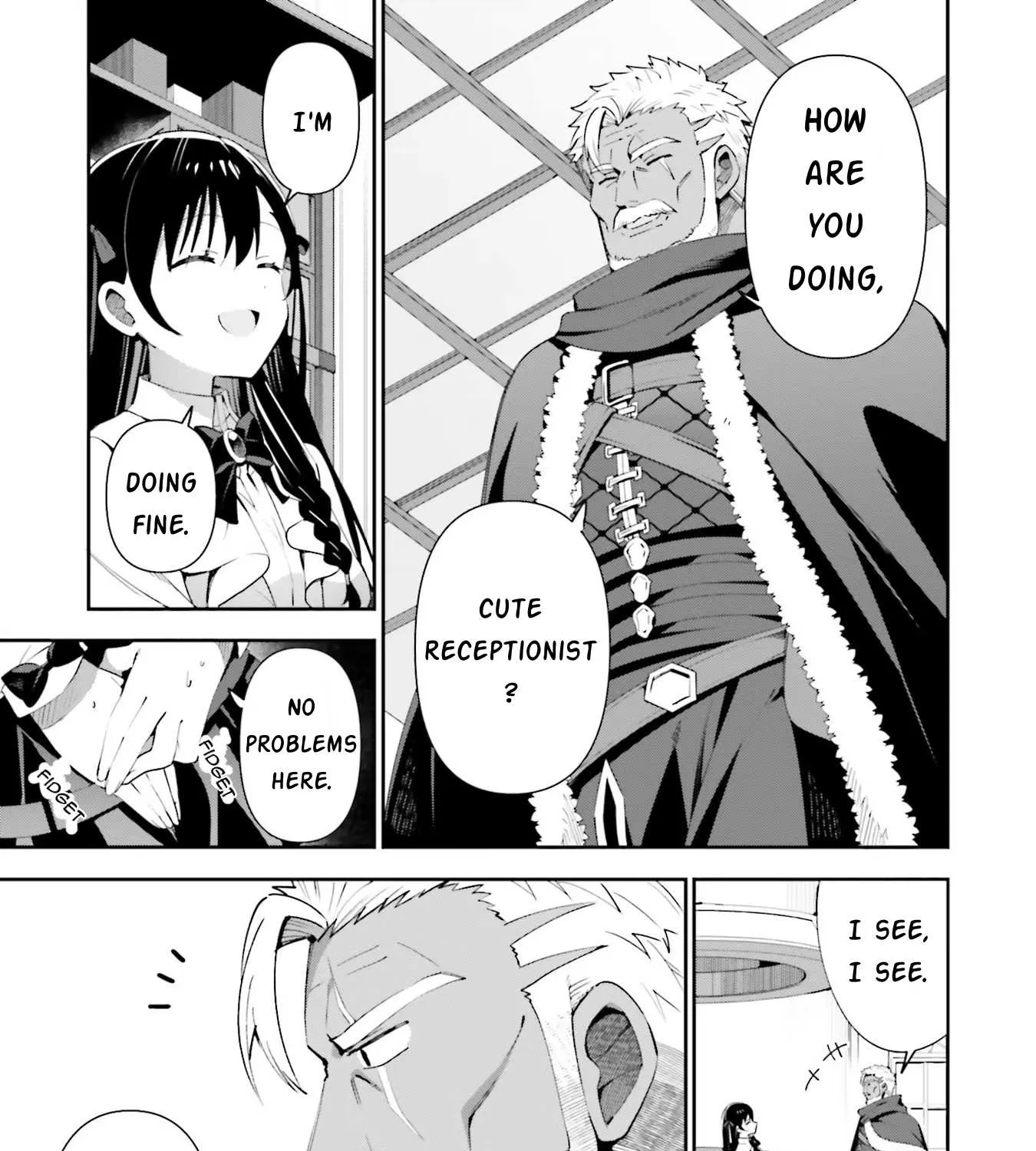 I’m the guild receptionist, but since I don’t want to work overtime, I think I’ll just solo the boss Chapter 8 page 10 - 