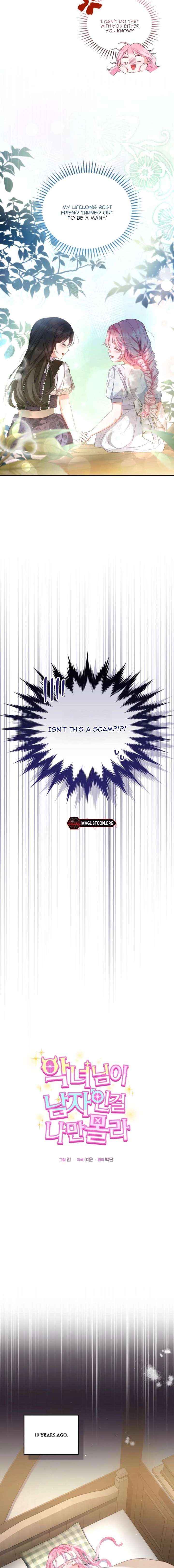 I’m the Only One Who Doesn’t Know the Villainess Is a Man Chapter 1 page 9 - 