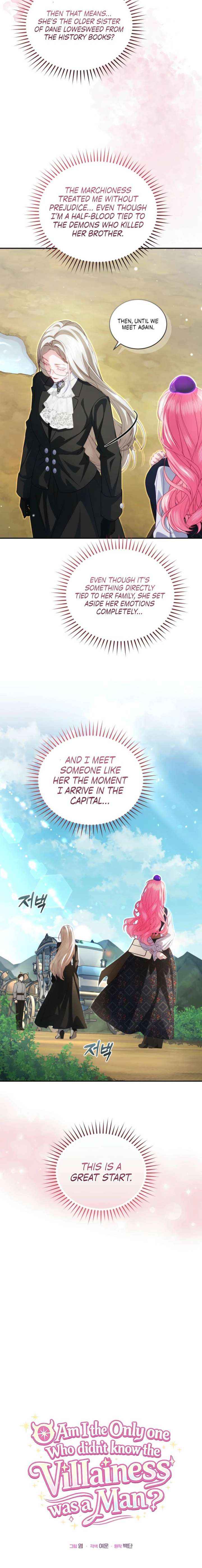 I’m the Only One Who Doesn’t Know the Villainess Is a Man Chapter 29 page 8 - 