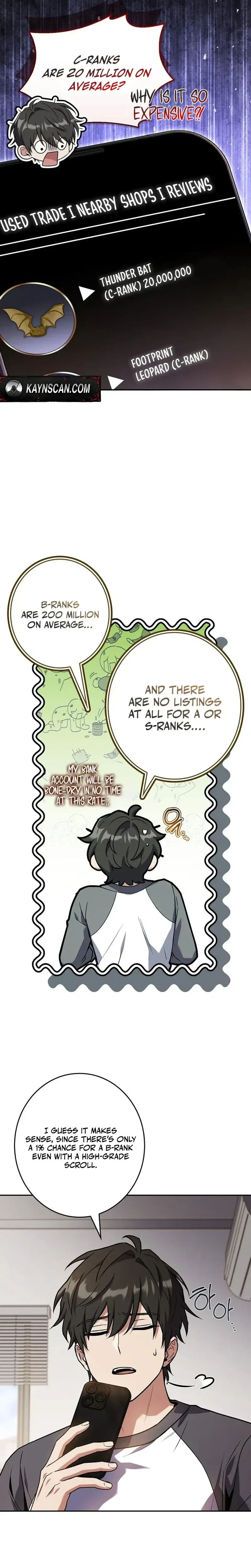 I’m The Only One With An Ex Rank Summon Chapter 14 page 10 - 