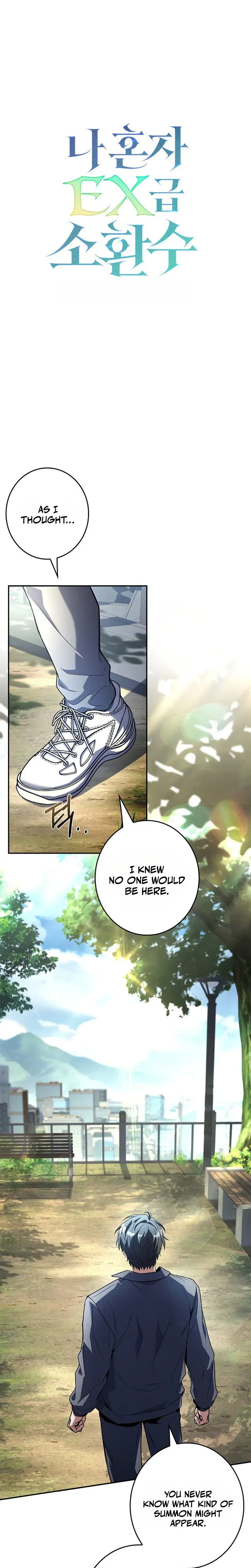 I’m The Only One With An Ex Rank Summon Chapter 2 page 5 - 