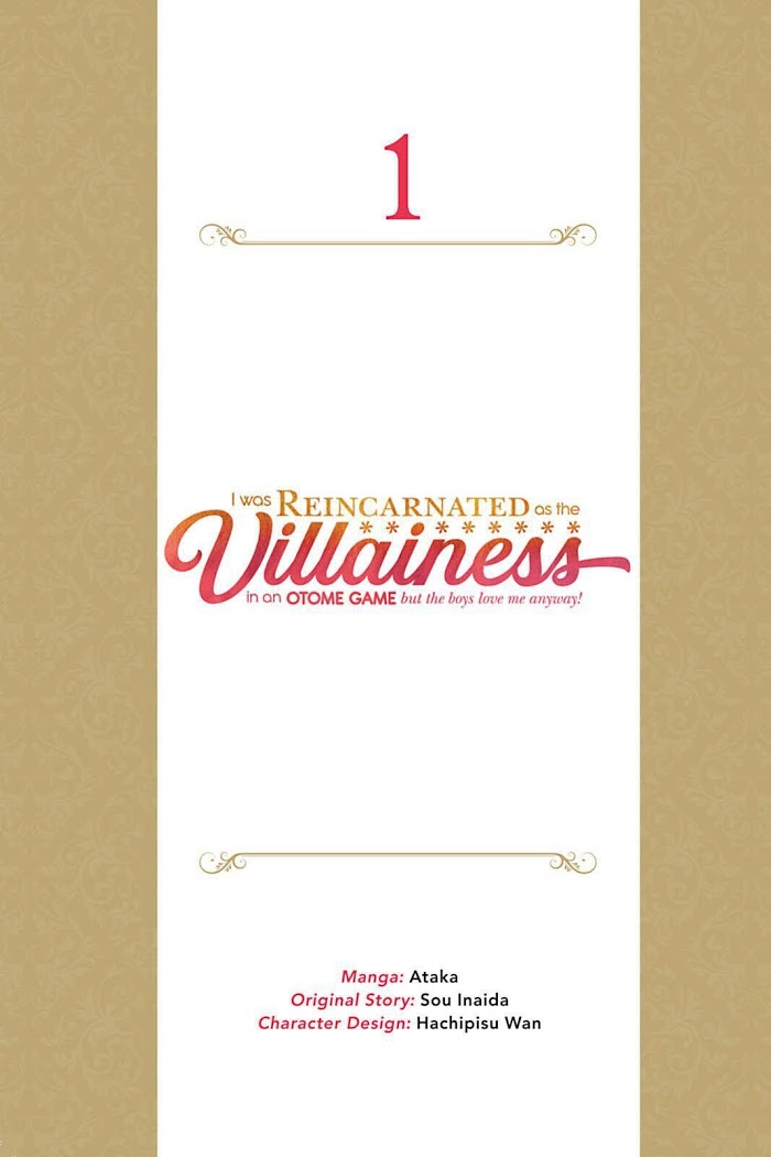 I’m the Villainess, but the Capture Targets are too Abnormal Chapter 1 page 3 - 