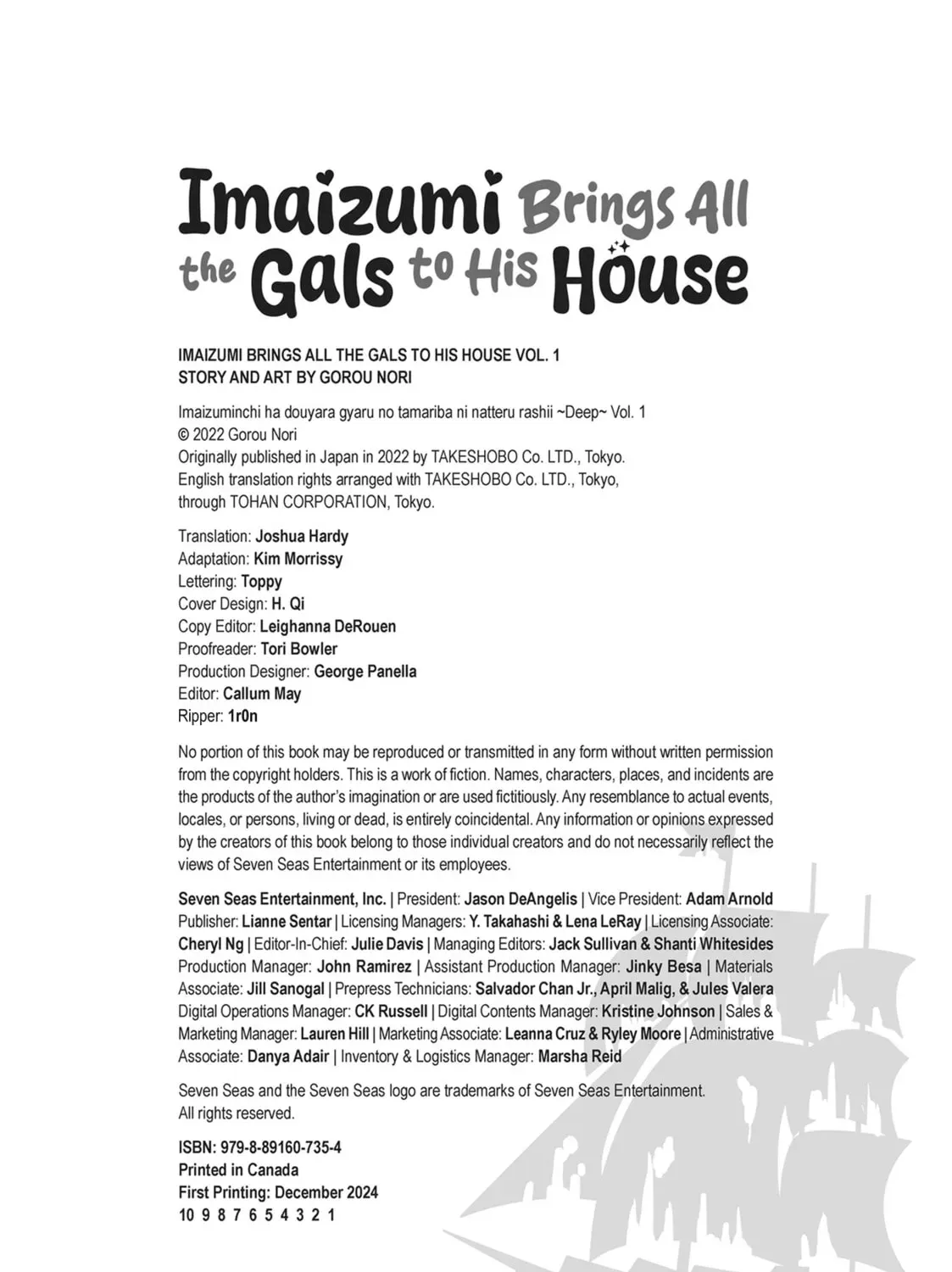Imaizumi Brings All the Gals to His House Chapter 0.1 page 23 - 