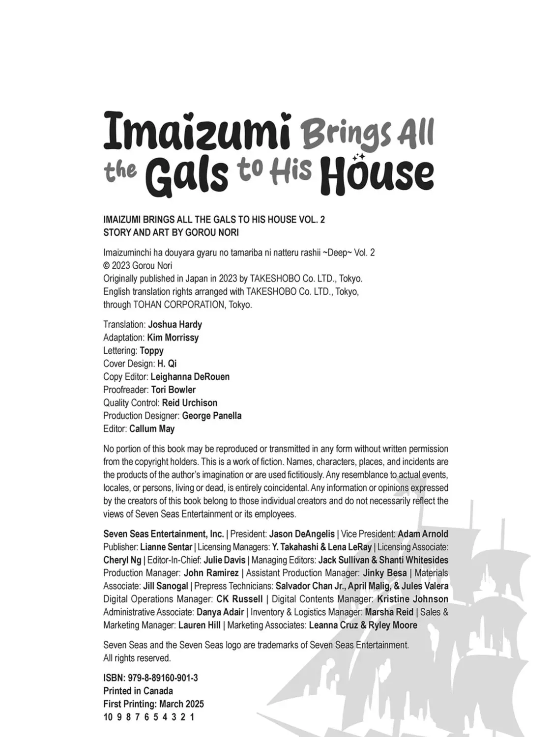 Imaizumi Brings All the Gals to His House Chapter 0.5 page 19 - 