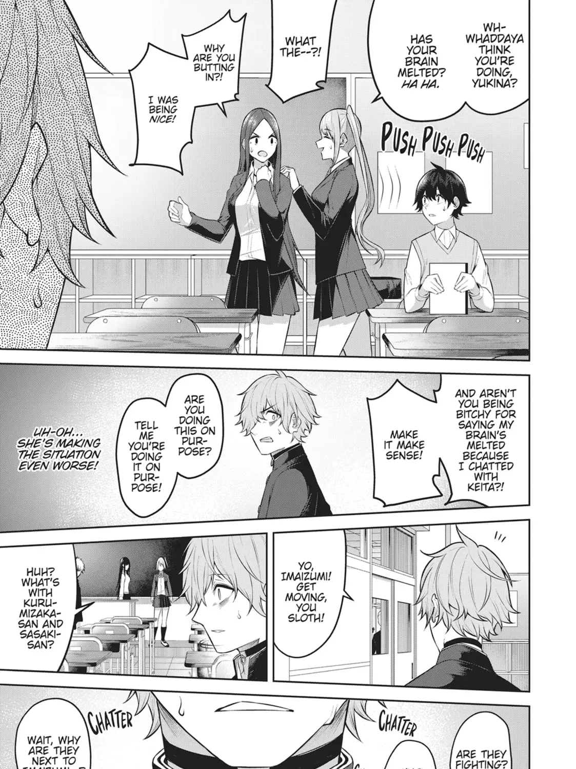 Imaizumi Brings All the Gals to His House Chapter 1.2 page 17 - 