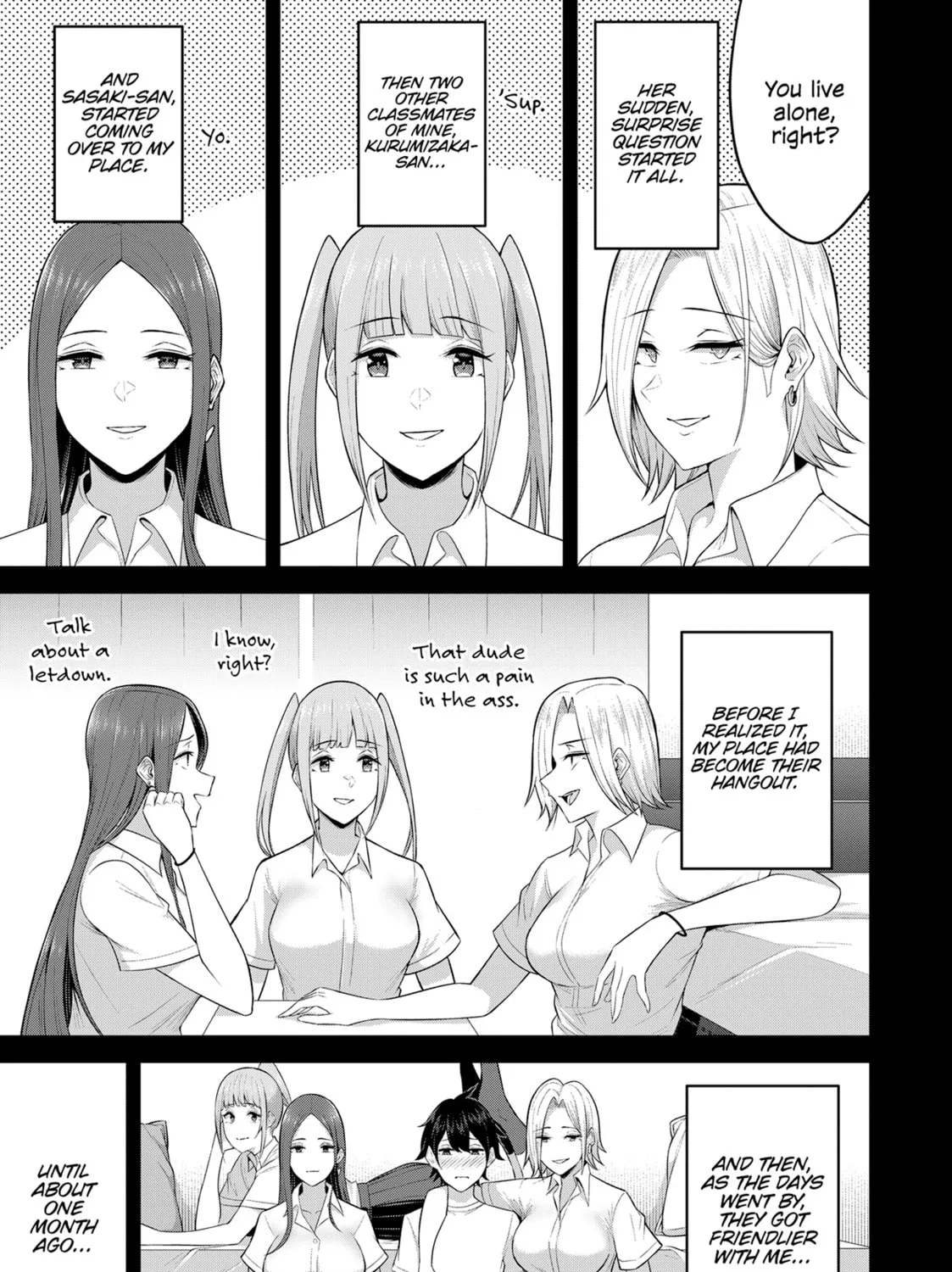 Imaizumi Brings All the Gals to His House Chapter 1 page 15 - 