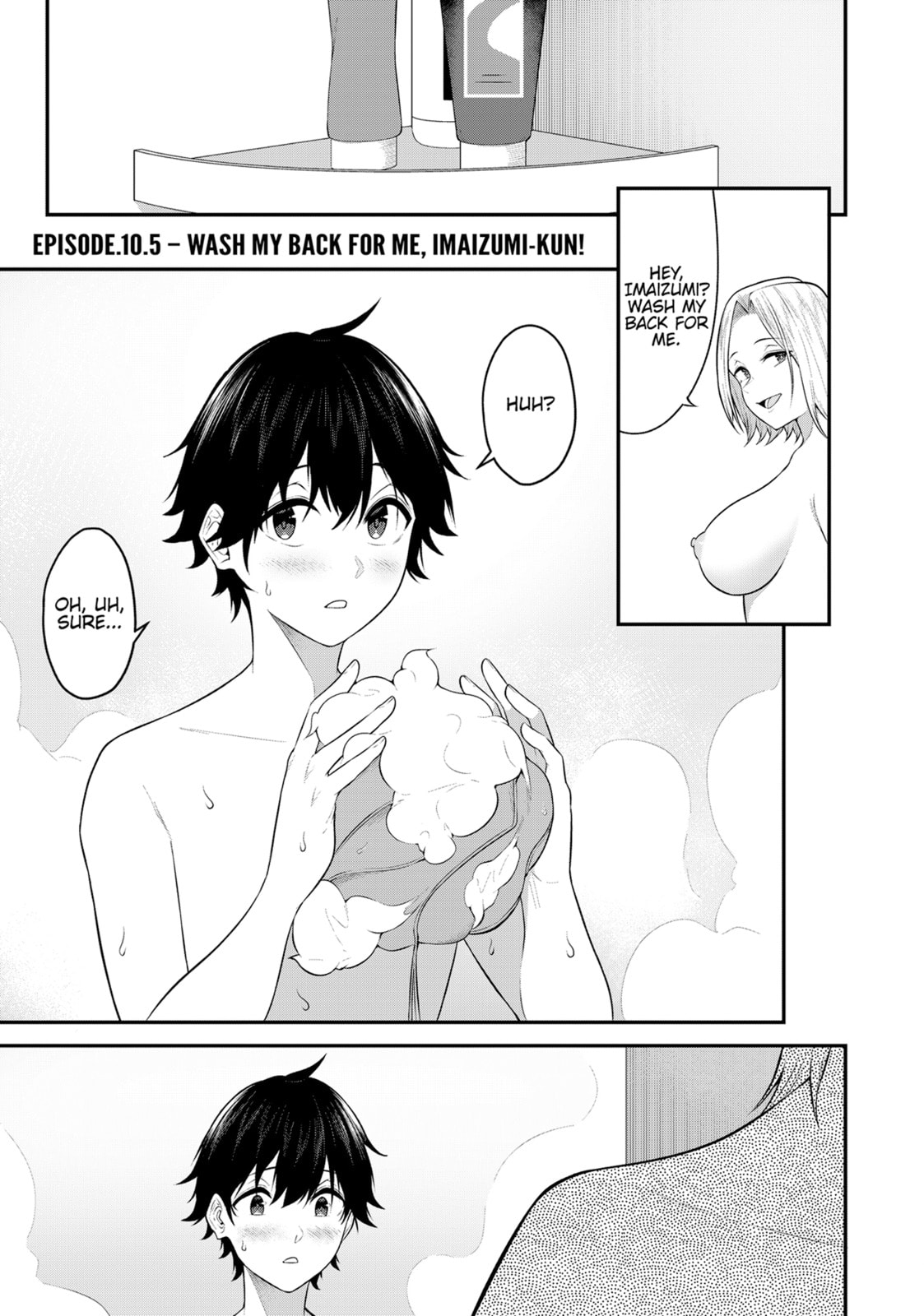 Imaizumi Brings All the Gals to His House Chapter 10.1 page 1 - 